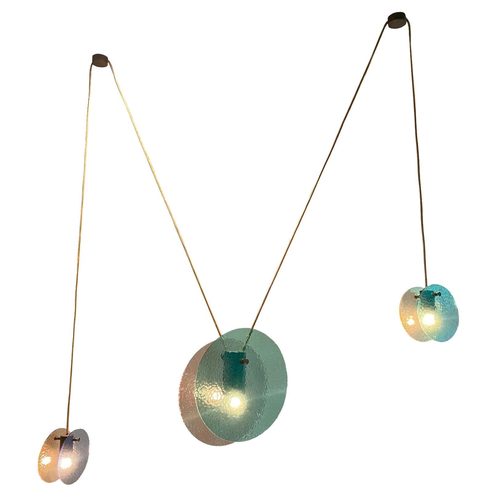 Kalupso Small Ceiling Light by Moure Studio For Sale