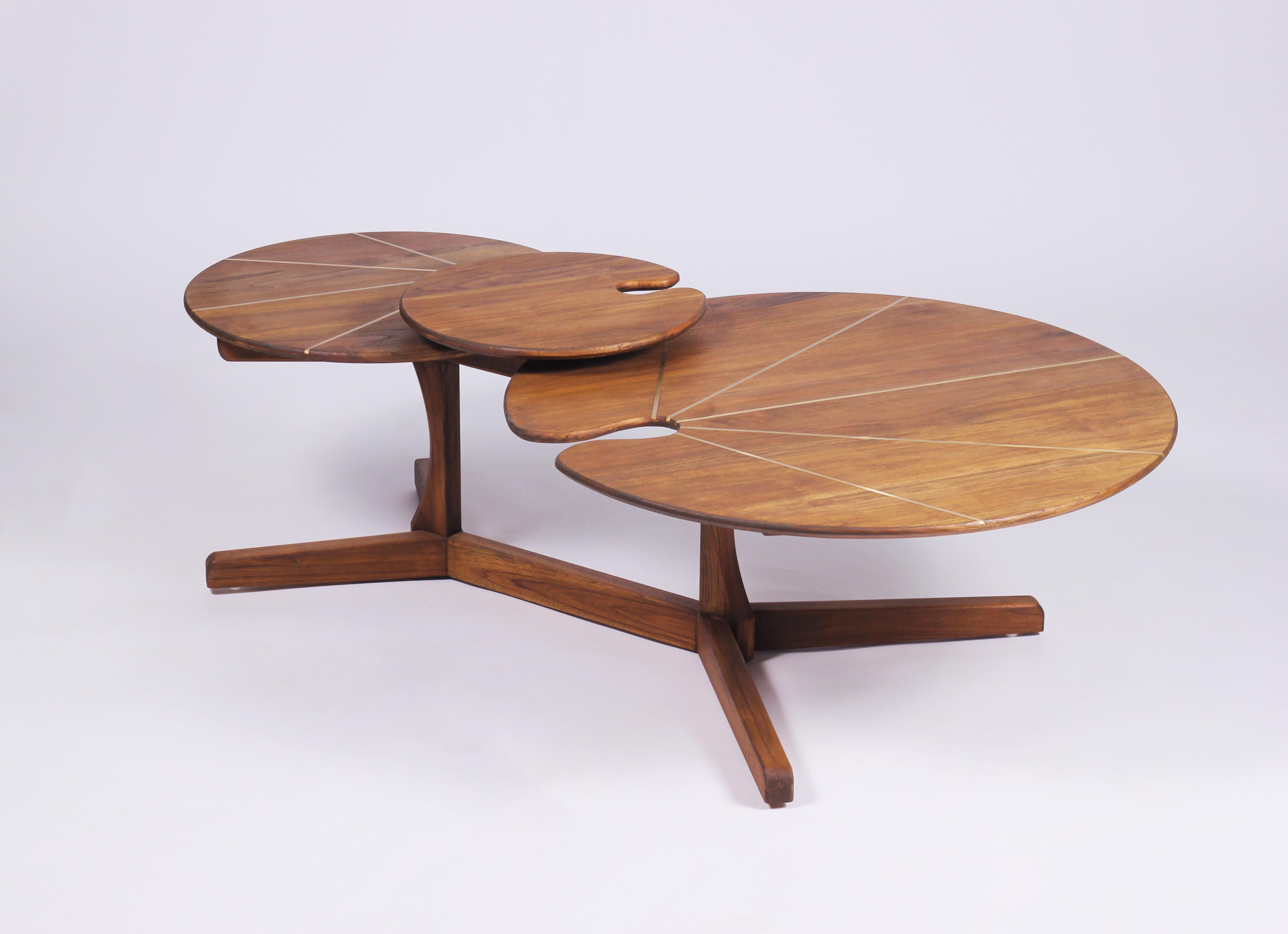 Indian Kaluva Coffee Table by Esvee Atelier For Sale