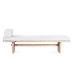 KAMA Daybed Oak, Pouf, Rettangolare, Beige