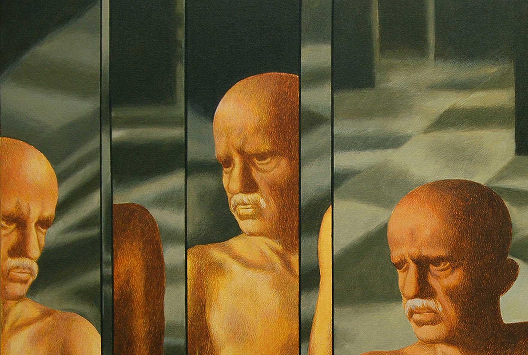 Reflexión - Painting de Kamal Mitra