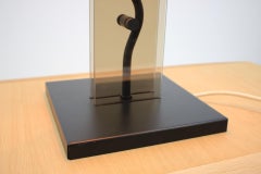 Kamenický Šenov Design Table Lamp, 1980s