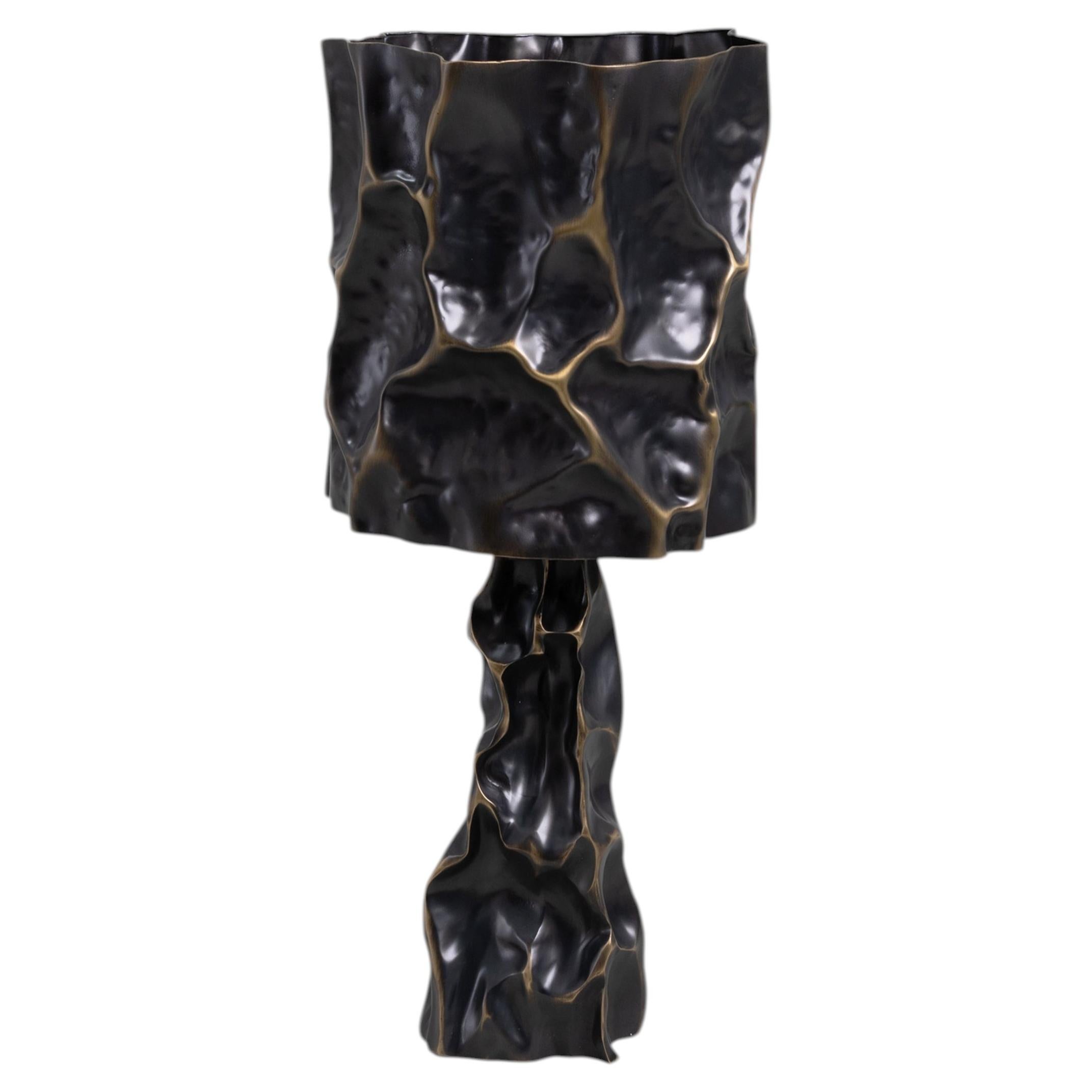 Brass table lamp, Kamet Small, Viya by Vikram Goyal For Sale