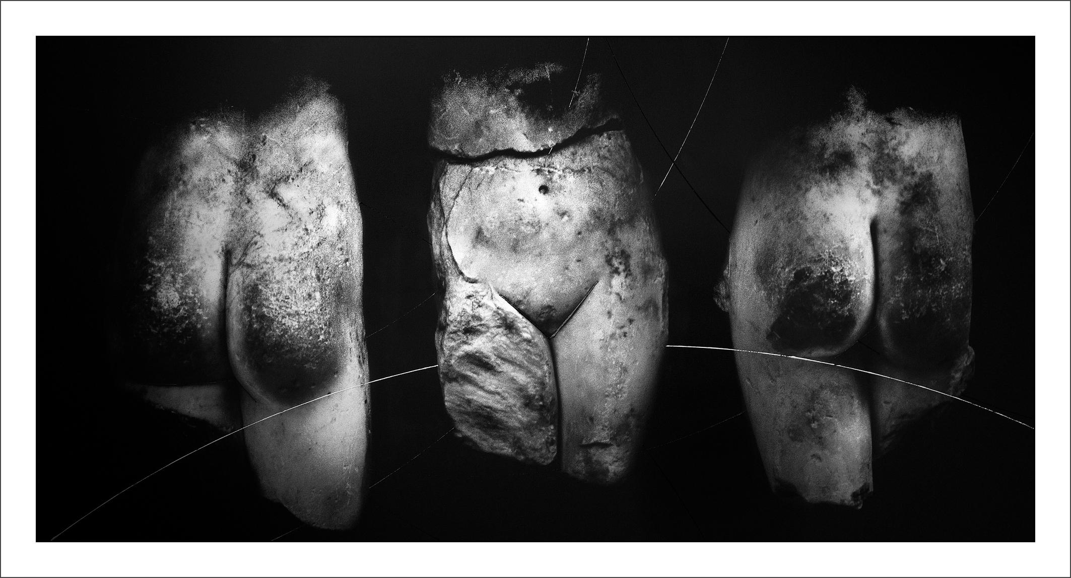 Stone Faces Series - Photograph by Kamil Fırat