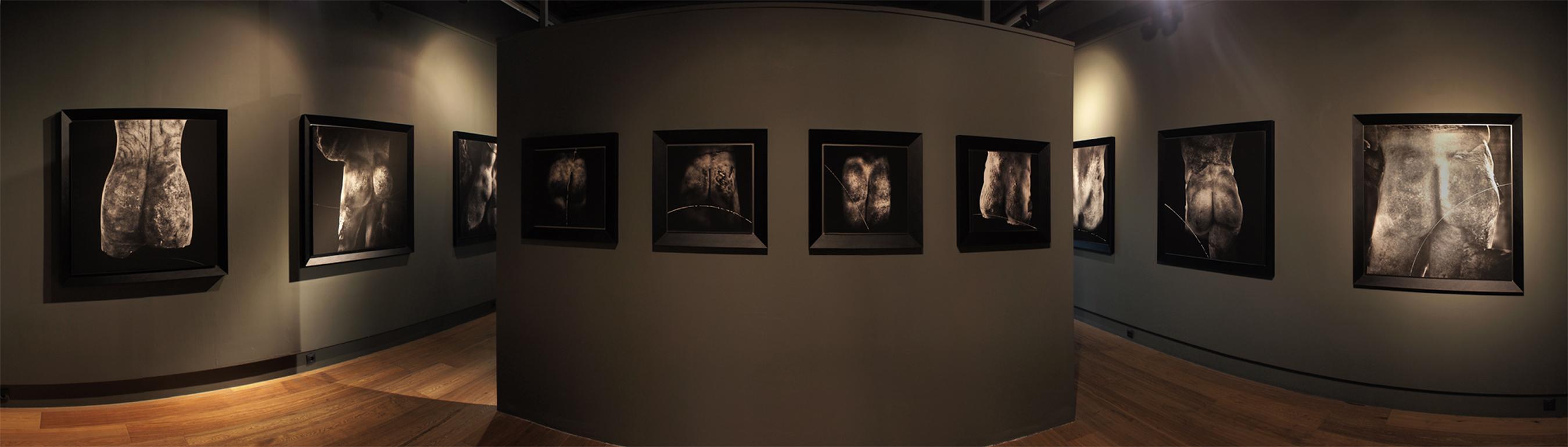 Stone Faces Series - Black Nude Photograph by Kamil Fırat