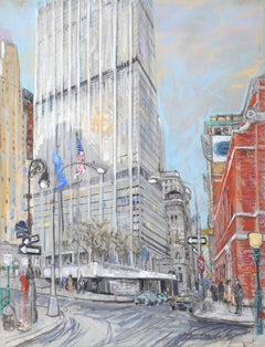 Downtown Manhattan, William and Pine St. by Kubik