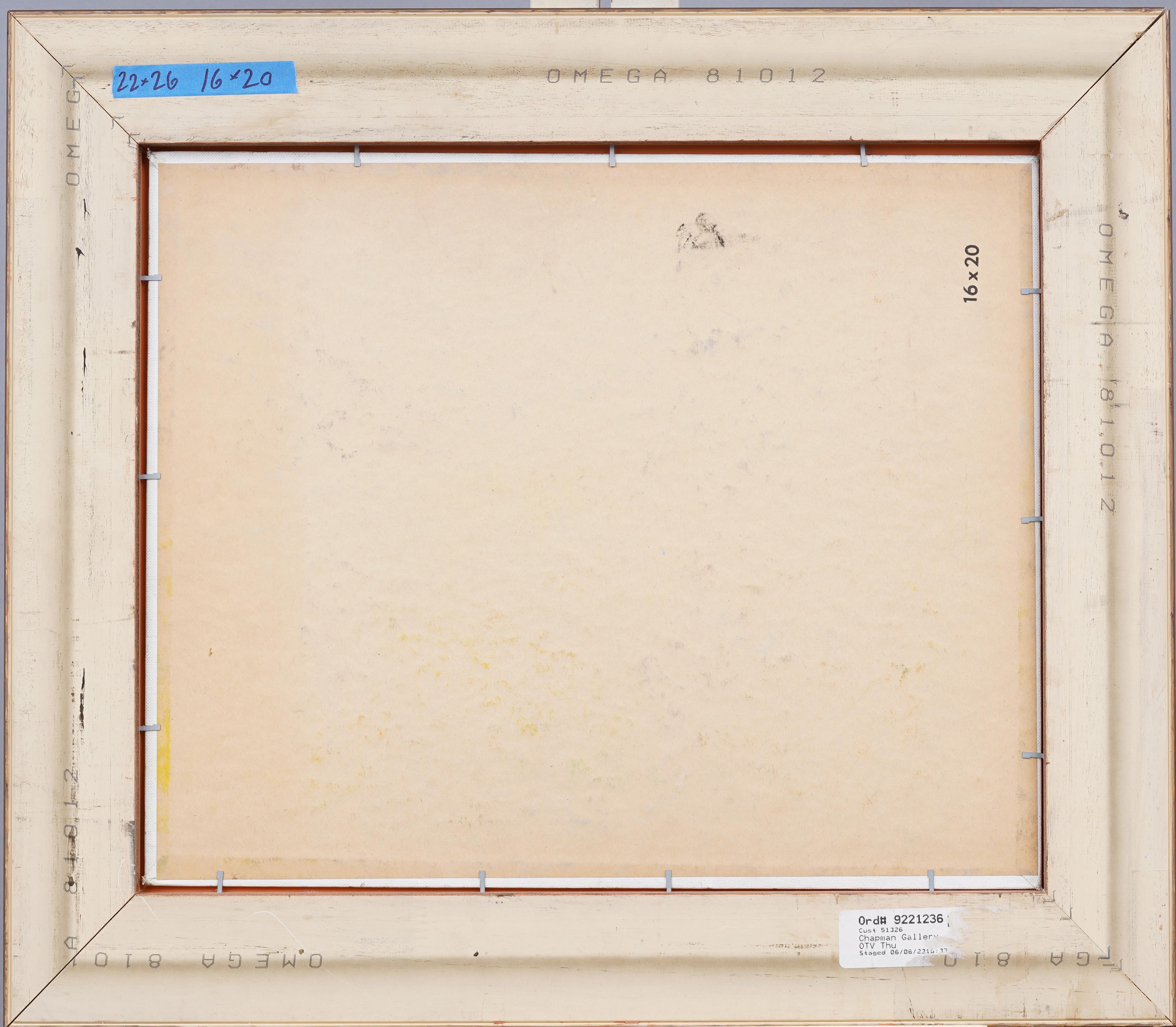 Antico paesaggio urbano di New York, impressionista americano, dipinto ad olio originale con cornice in vendita 2