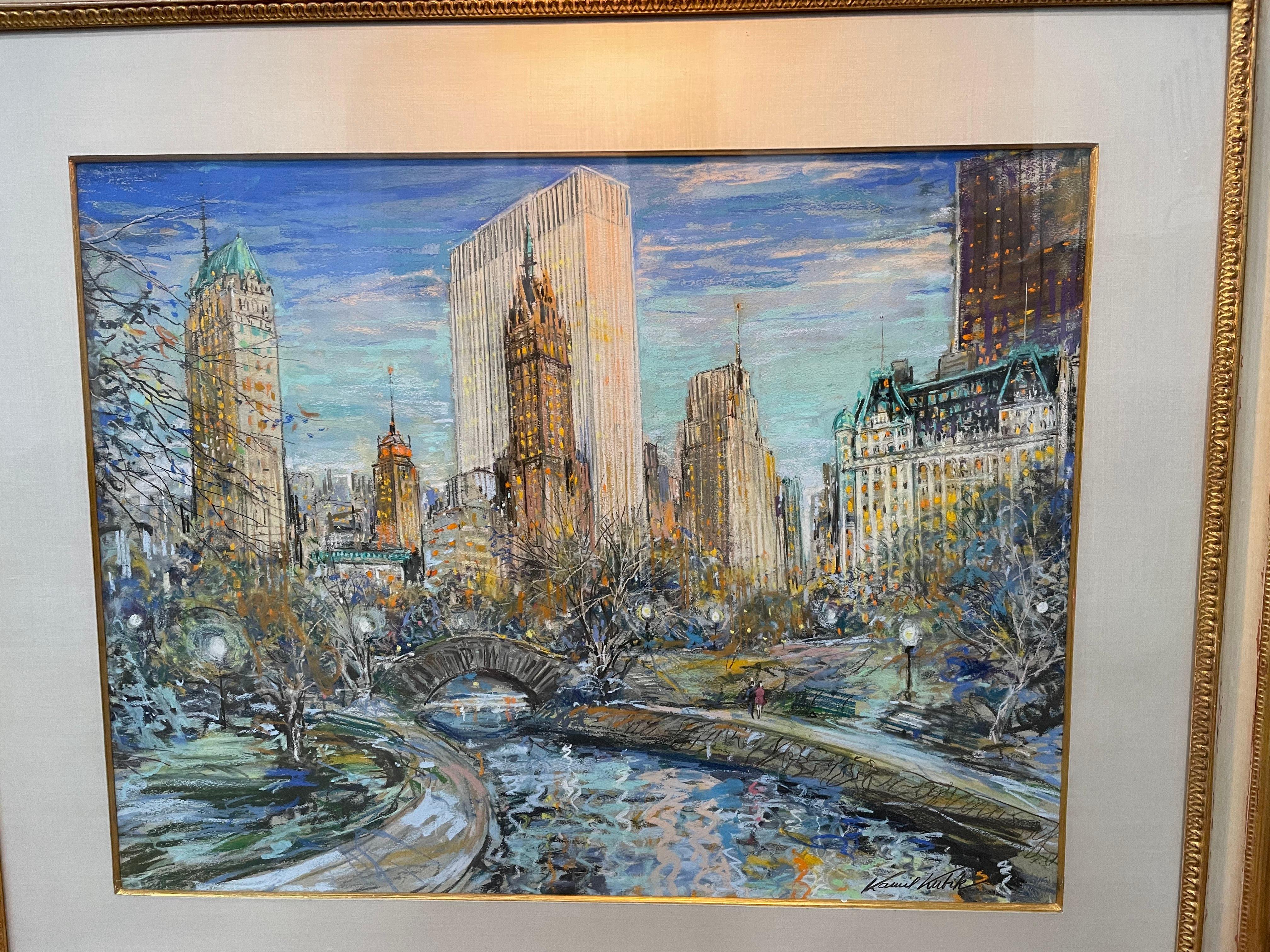 paintings of central park