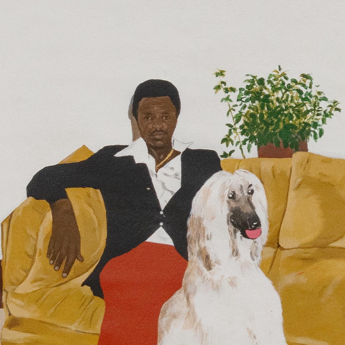 Ricordiamo - Painting Contemporaneo di Kamohelo Blessing Rooi