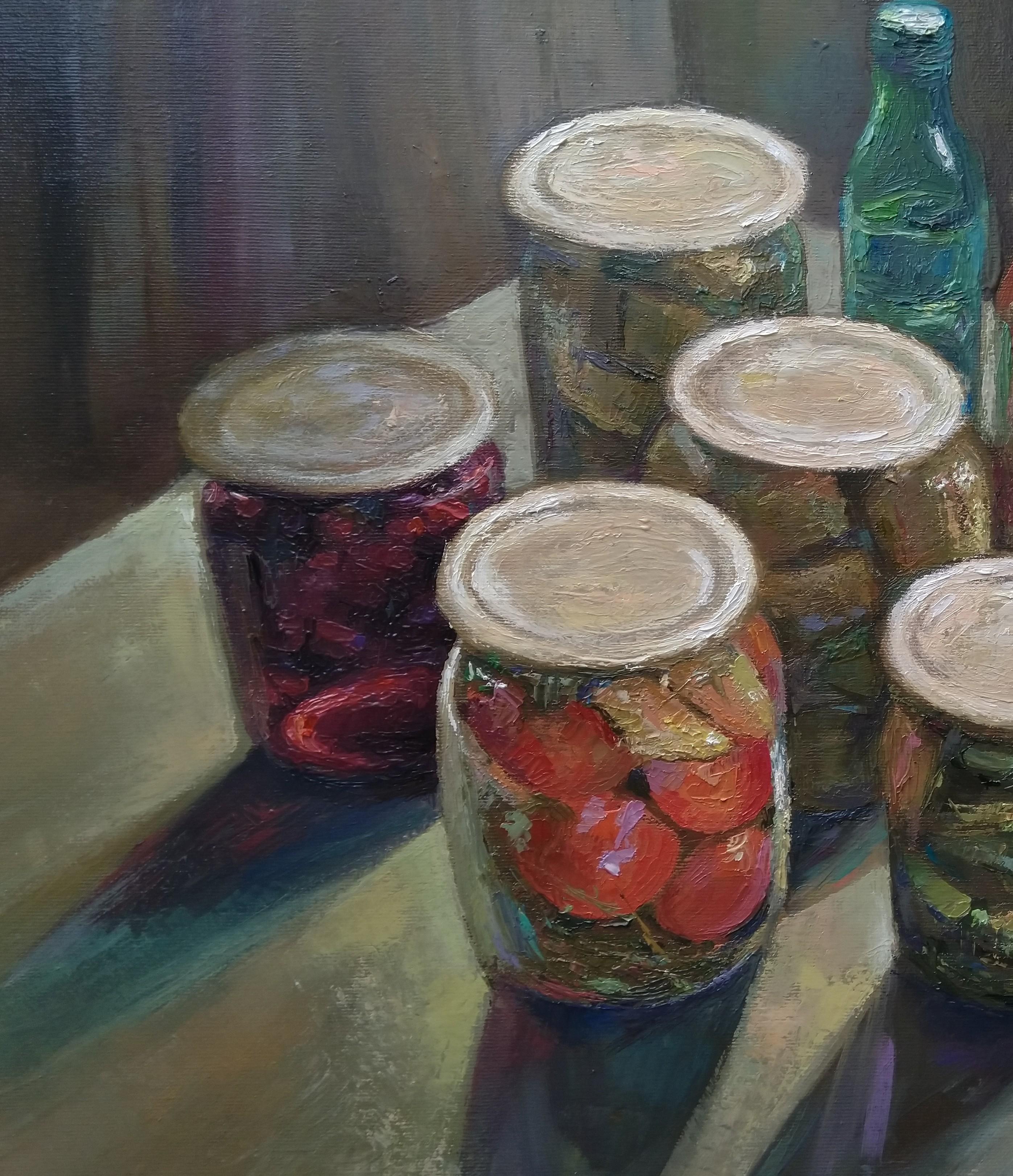 Armenian Contemporary Art by Kamsar Ohanyan - Canned Food For Sale 1
