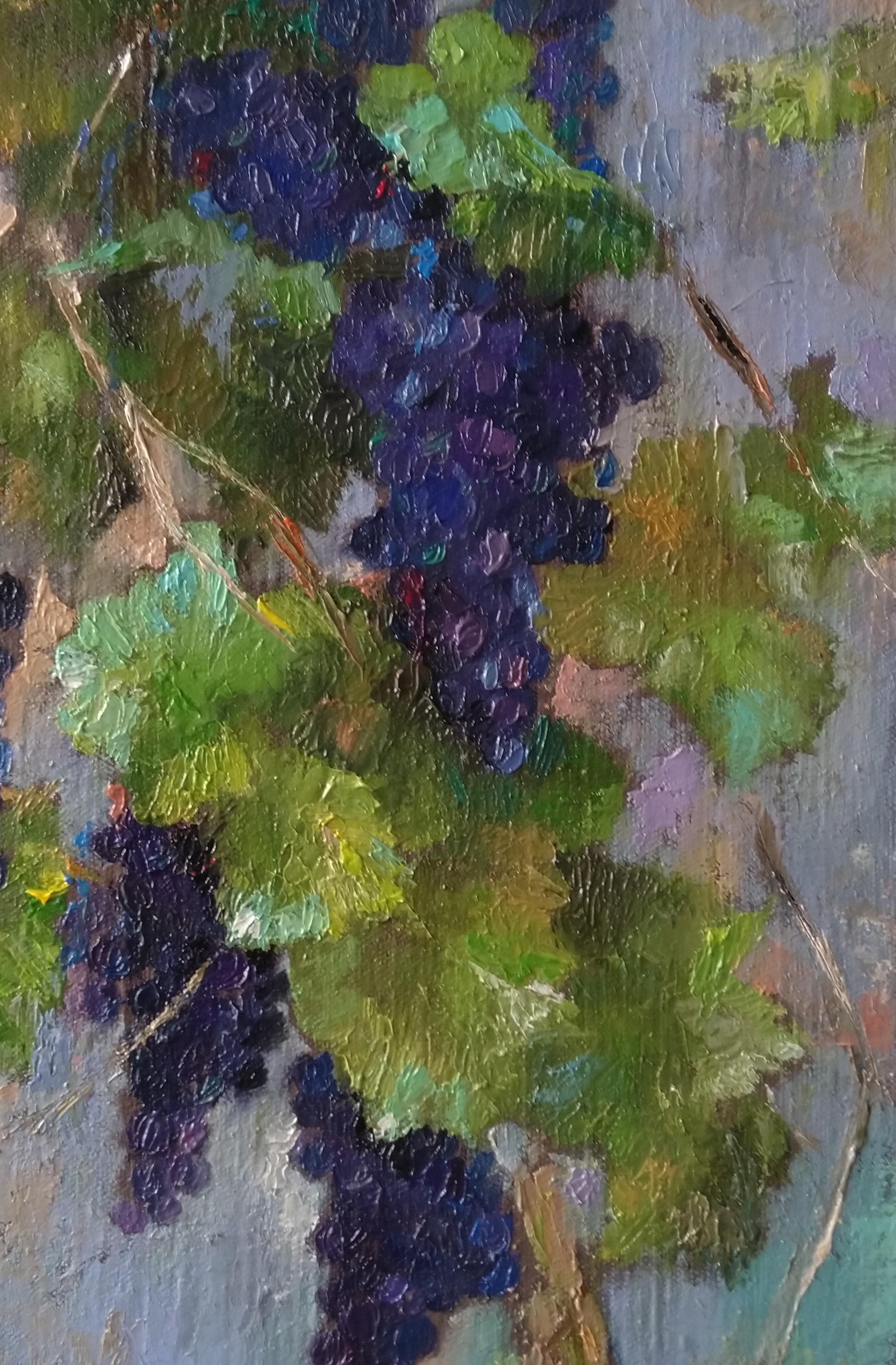 Armenian Contemporary Art by Kamsar Ohanyan - Grape Wine For Sale 2