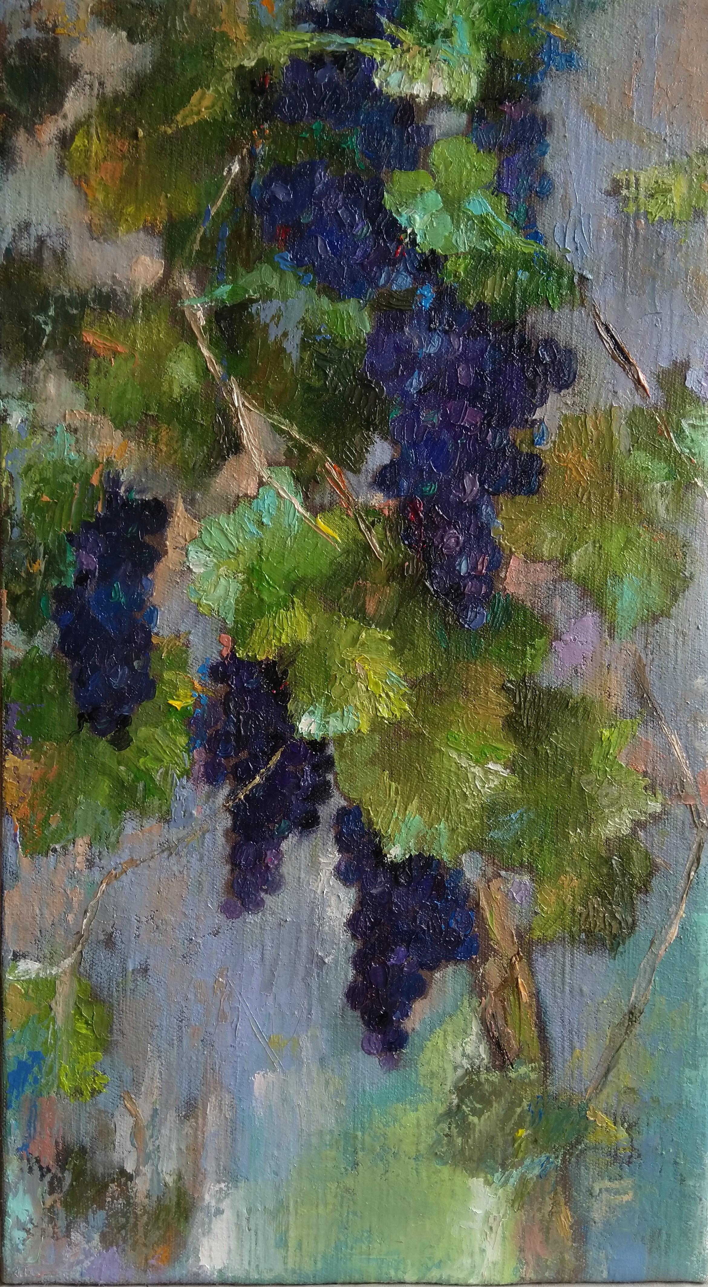 Armenian Contemporary Art by Kamsar Ohanyan - Grape Wine For Sale 3