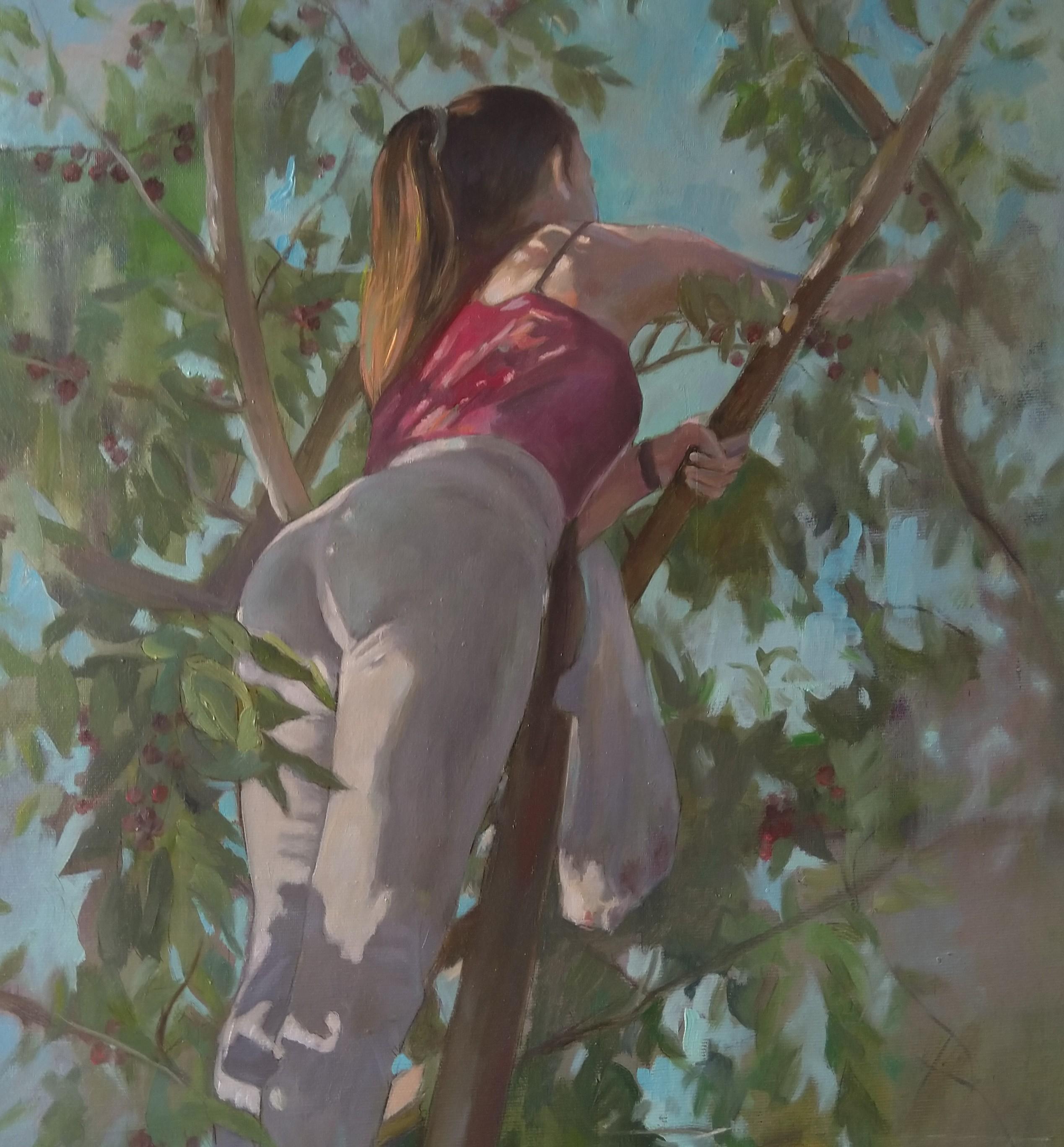 Arte contemporáneo armenio de Kamsar Ohanyan - Cosecha en venta 1