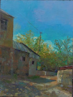 Art contemporain arménien de Kamsar Ohanyan - Dans la vieille rue