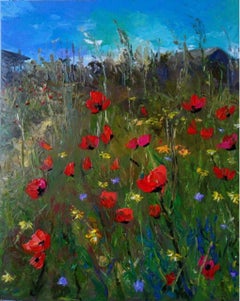 Armenian Contemporary Art by Kamsar Ohanyan - In the Spring Field