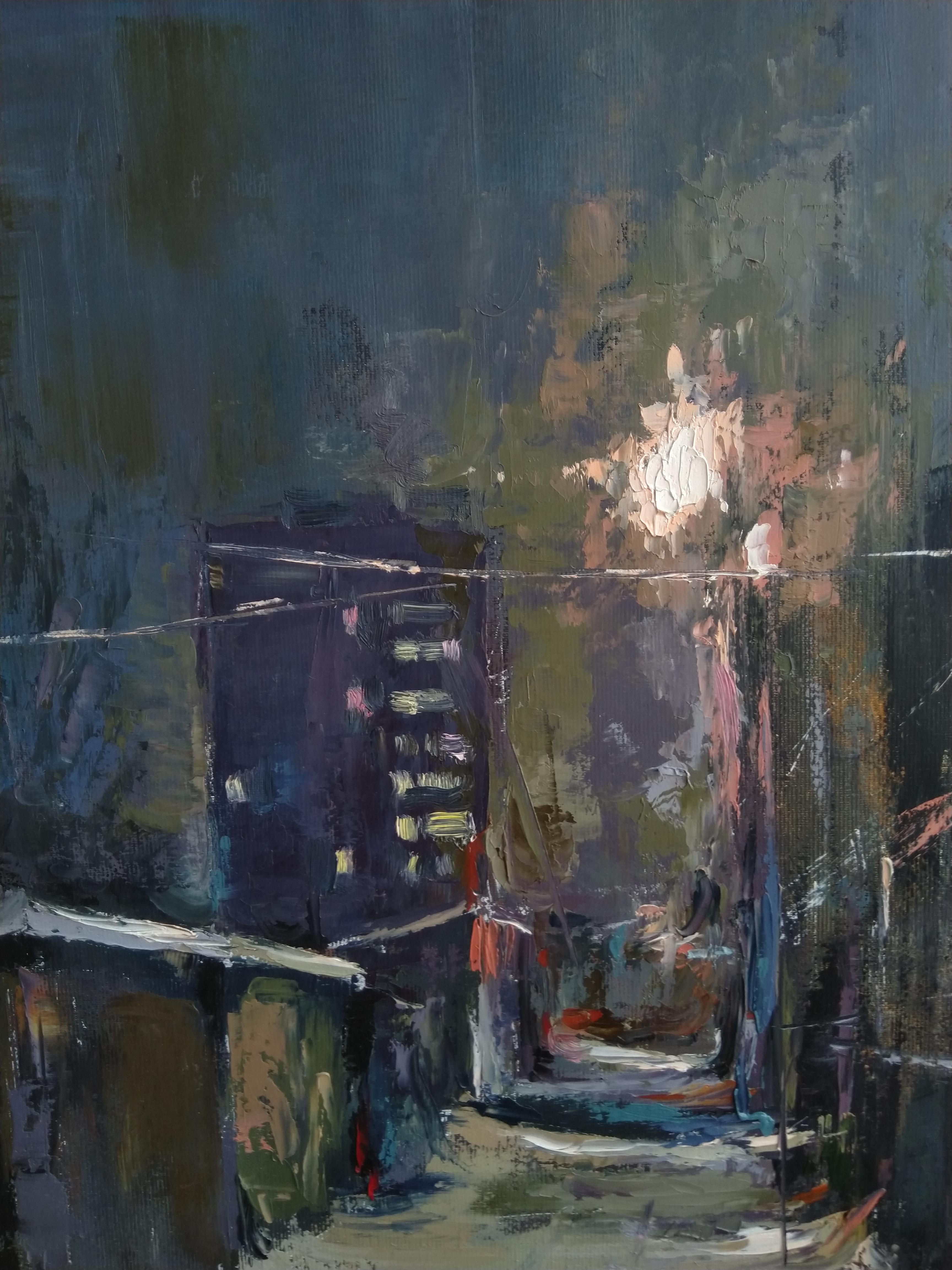 Arte contemporáneo armenio de Kamsar Ohanyan - En el cuento de invierno en venta 2