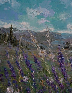 Armenian Contemporary Art by Kamsar Ohanyan - Mountain Flowers 