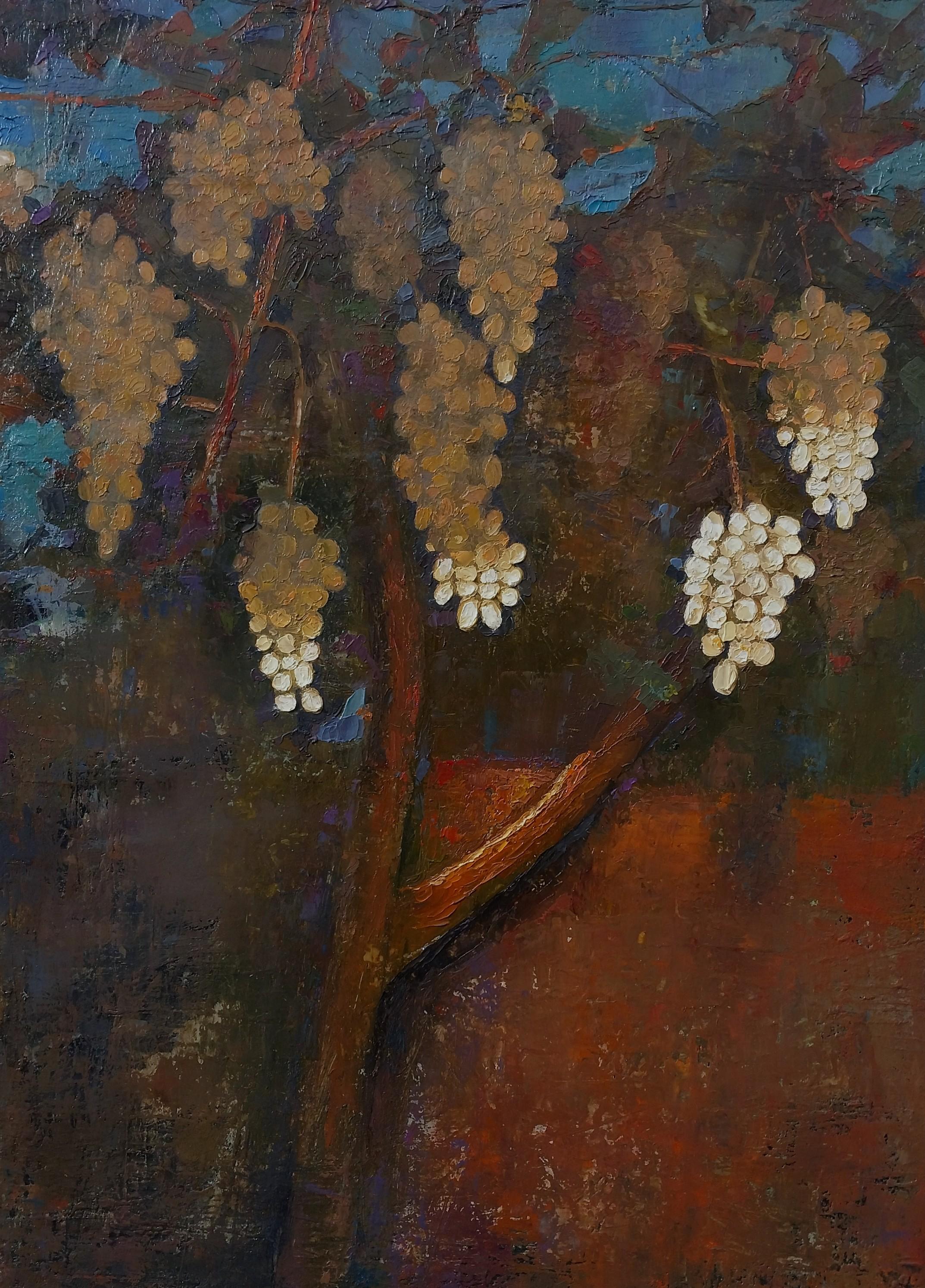 Oil on canvas

Kamsar Ohanyan is an Armenian artist born in 1991 who lives and works in Yerevan, Armenia. He studied in Yerevan at State Pedagogical University with Kh. Abovyan at the department of Fine Arts and Drawings. The artist works on canvas