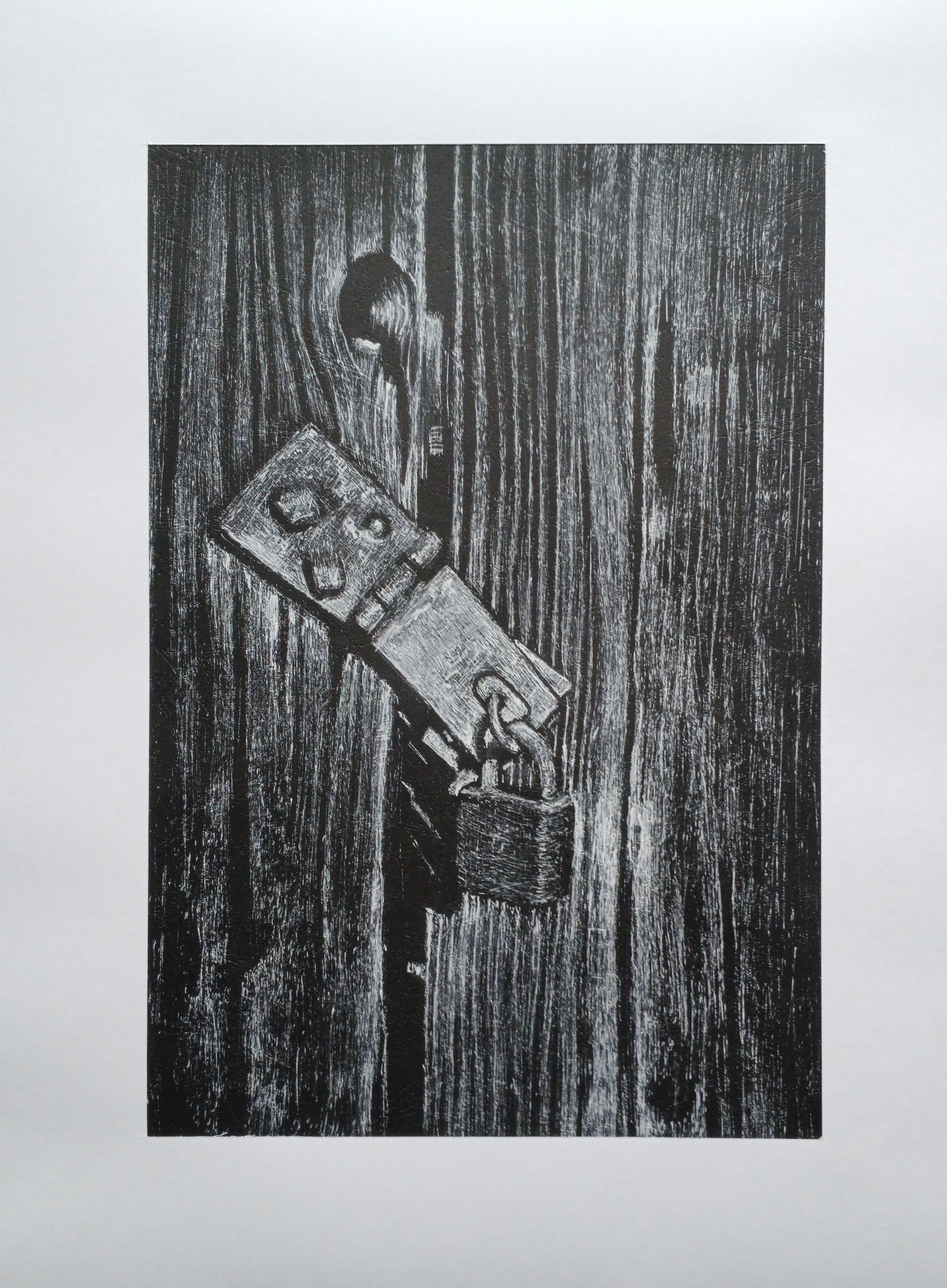Armenian Contemporary Art by Kamsar Ohanyan - Old Lock For Sale 3