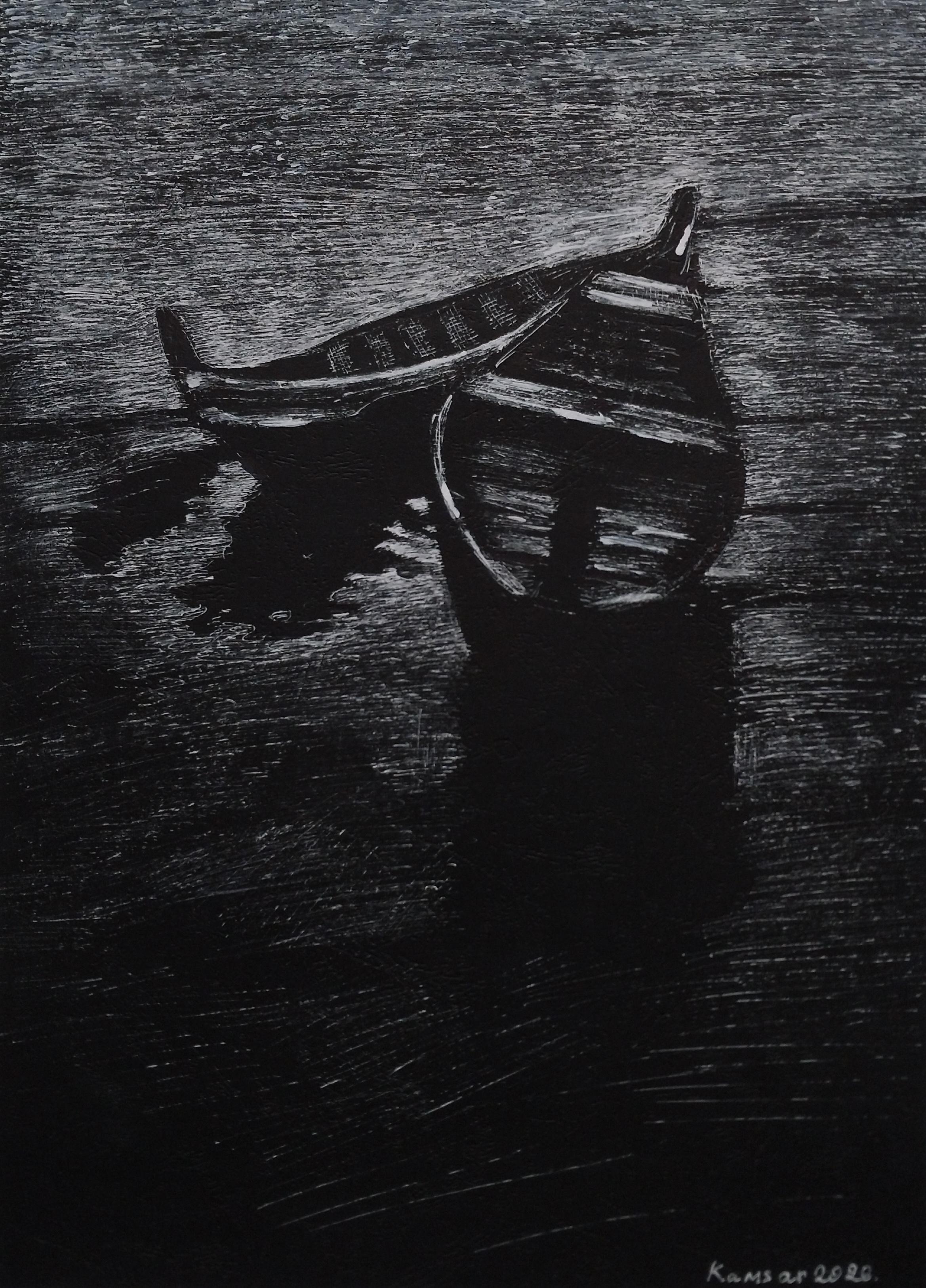 Armenian Contemporary Art by Kamsar Ohanyan - Peacefully