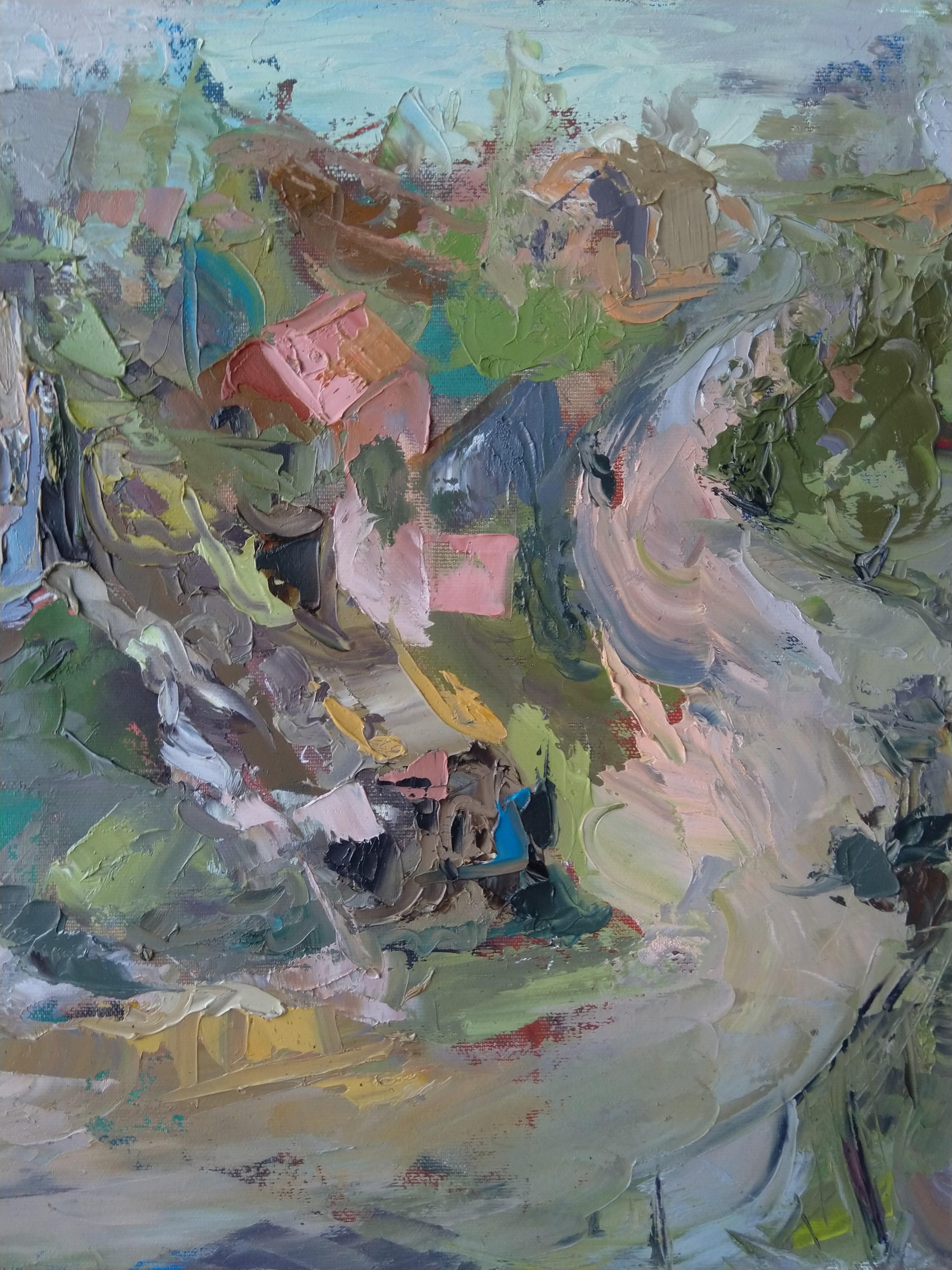 Arte contemporáneo armenio de Kamsar Ohanyan - Plein Air en venta 1