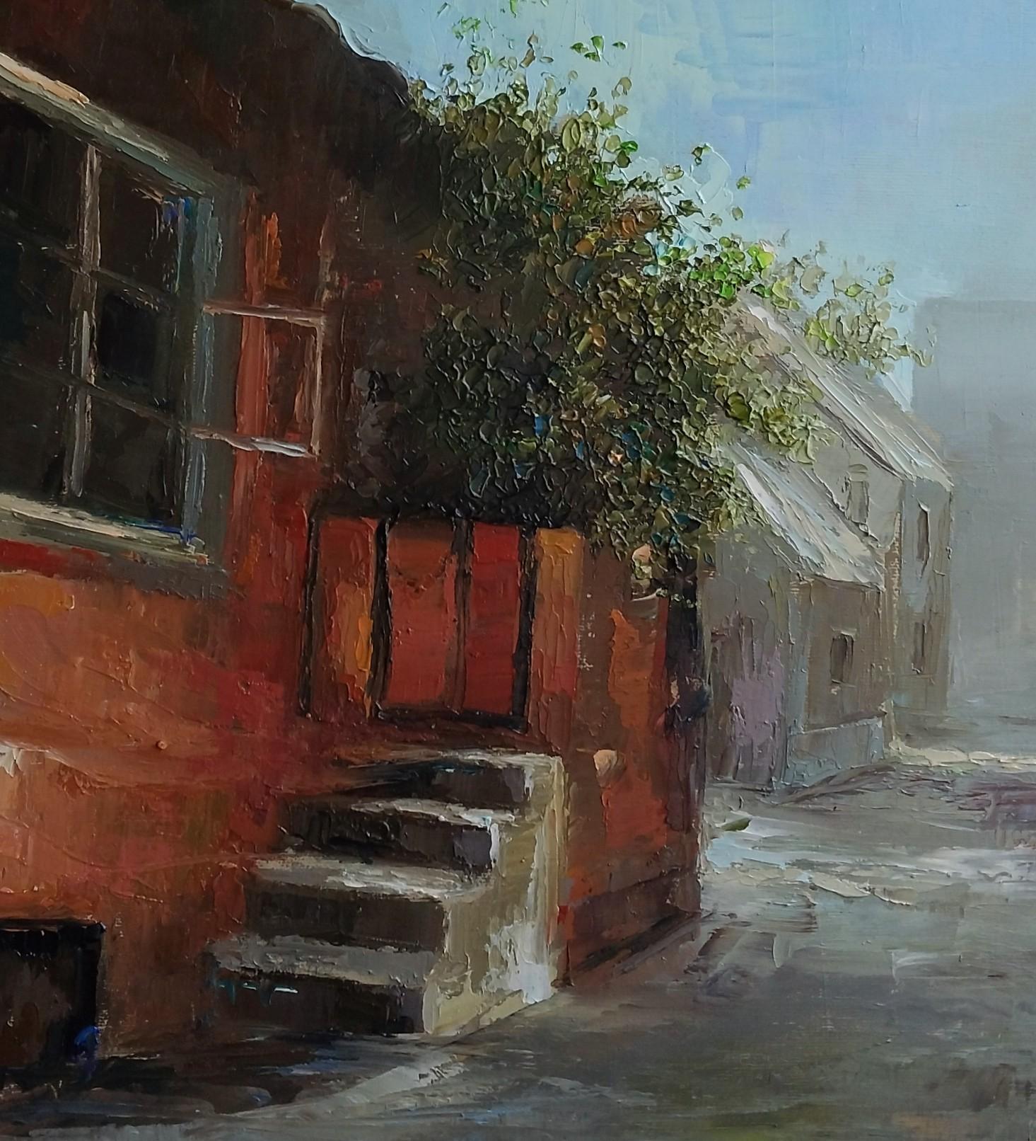 Armenian Contemporary Art by Kamsar Ohanyan - Red House in Erevan For Sale 3