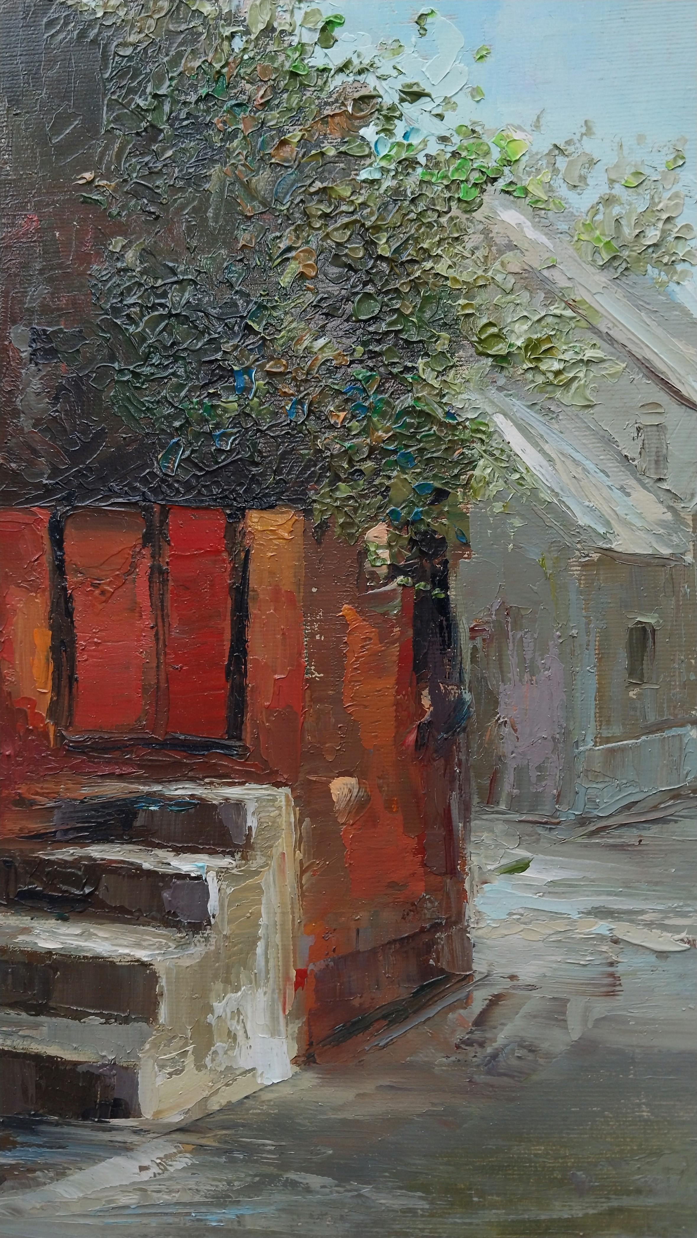 Armenian Contemporary Art by Kamsar Ohanyan - Red House in Erevan For Sale 5
