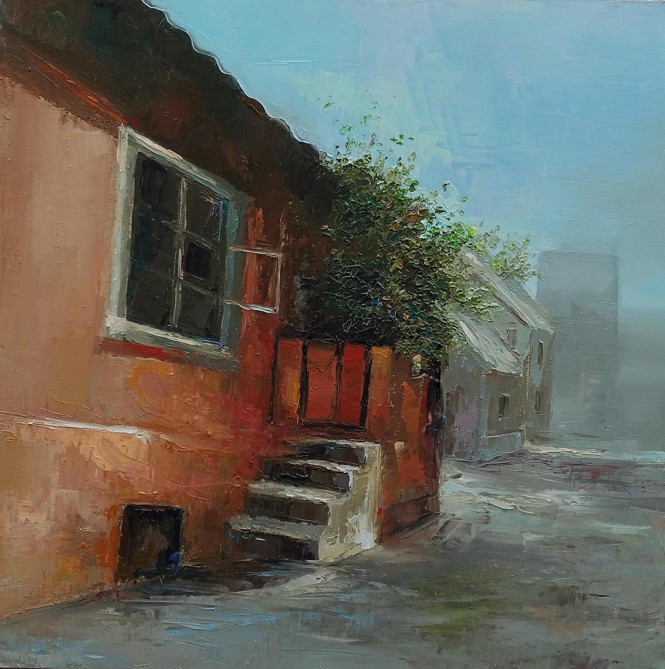Armenian Contemporary Art by Kamsar Ohanyan - Red House in Erevan For Sale 7