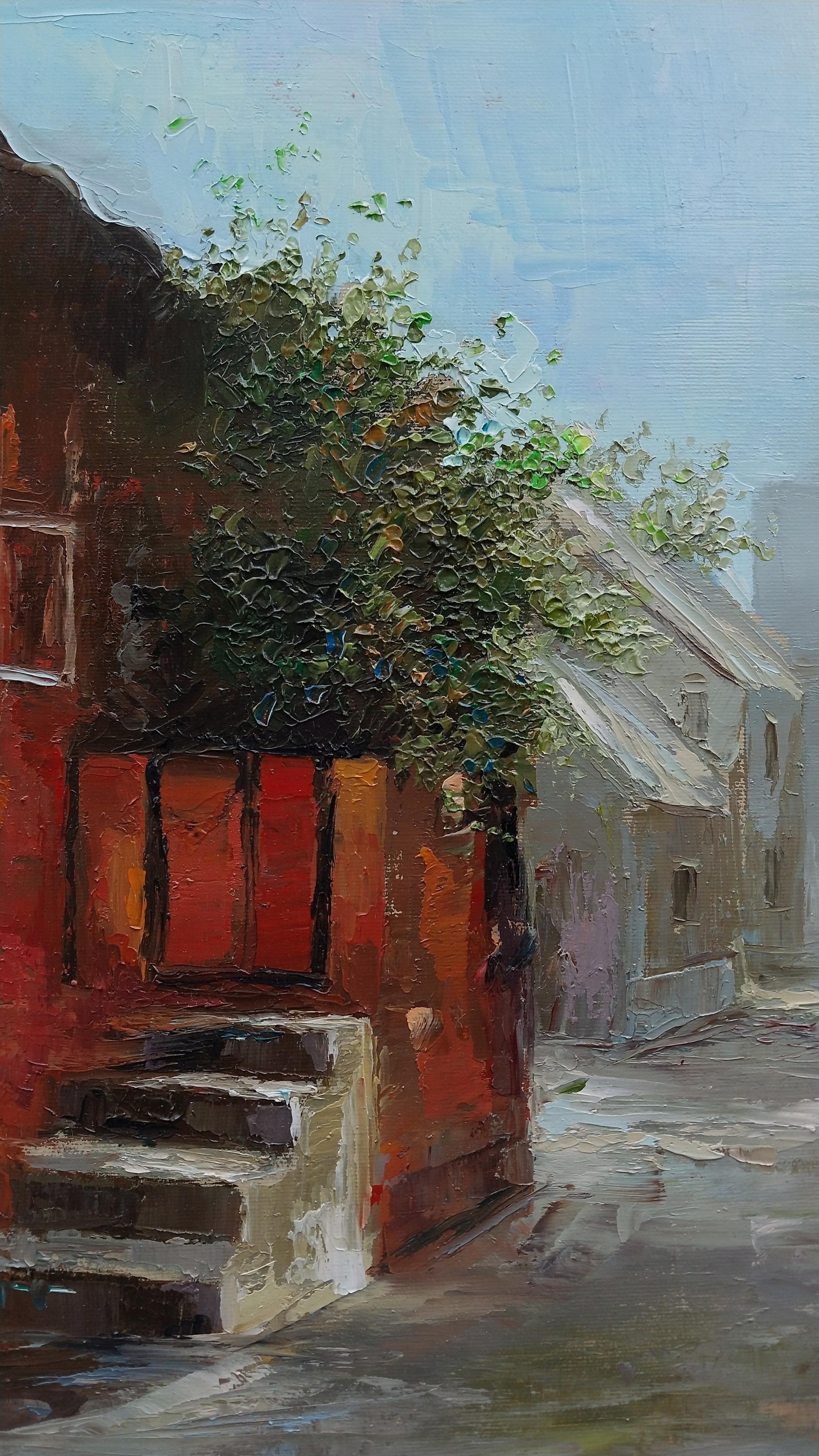 Armenian Contemporary Art by Kamsar Ohanyan - Red House in Erevan For Sale 8