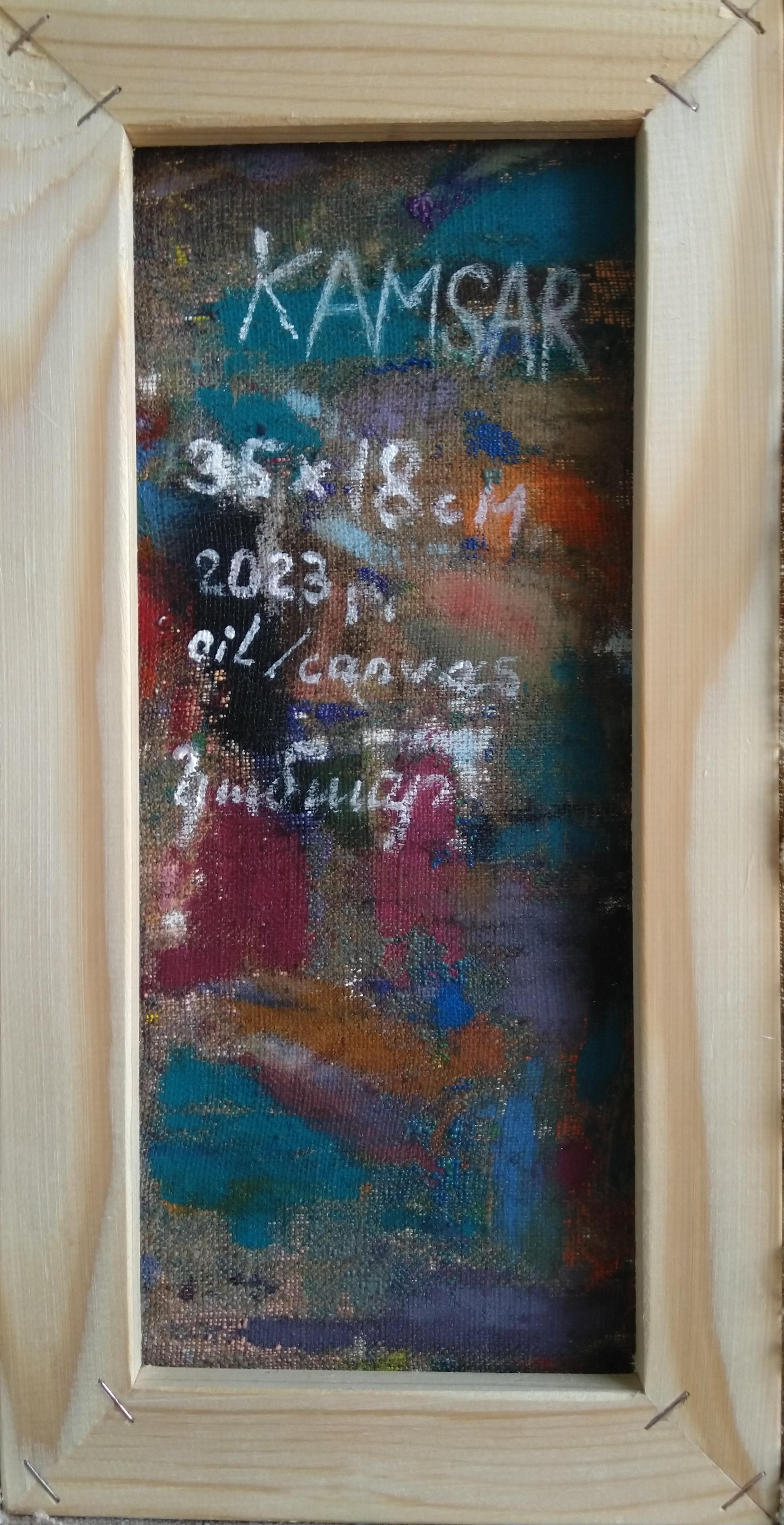 Arte contemporáneo armenio de Kamsar Ohanyan - Fragmento de óxido en venta 3