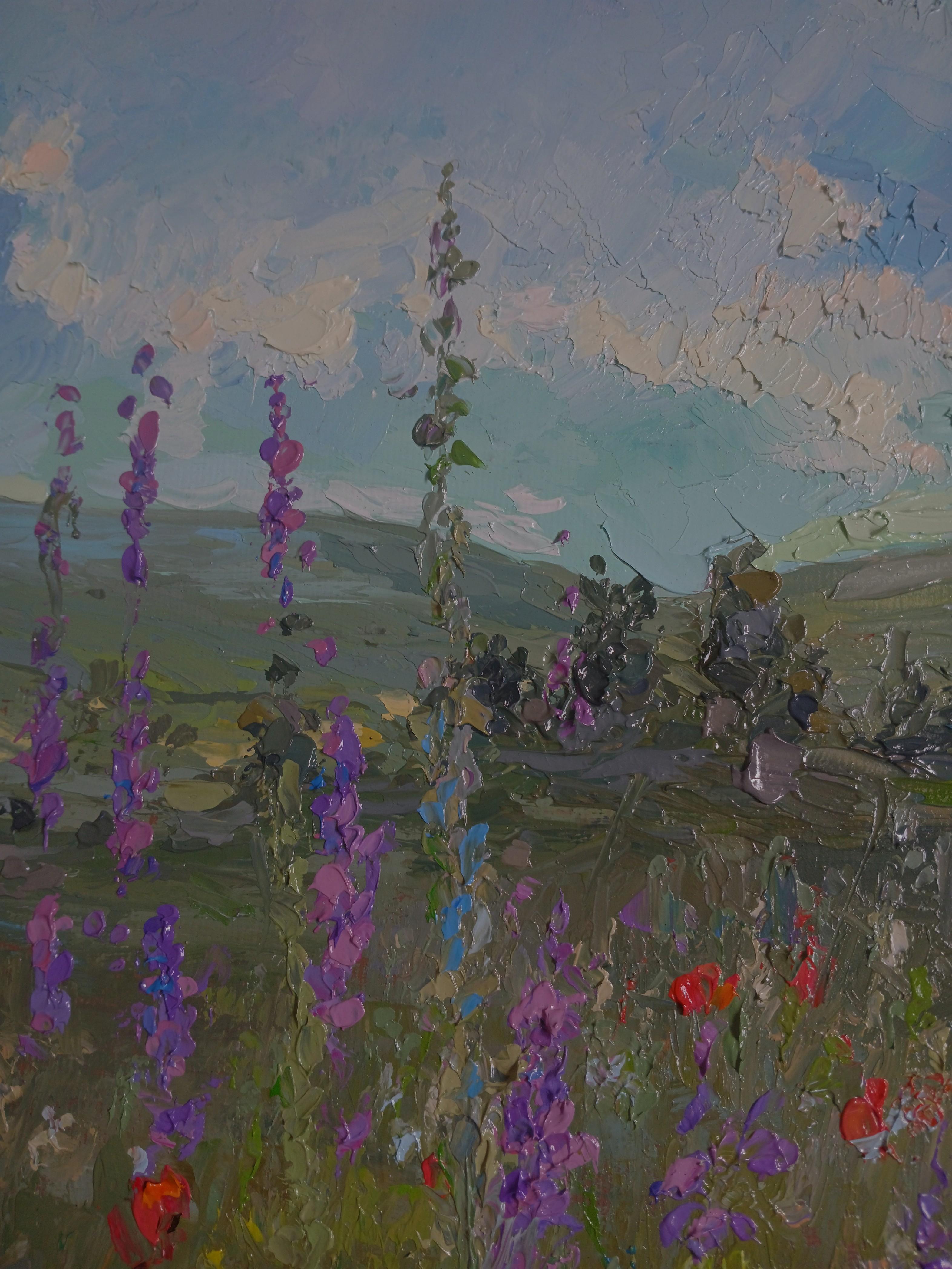 Armenian Contemporary Art by Kamsar Ohanyan - Spring Flowers For Sale 1