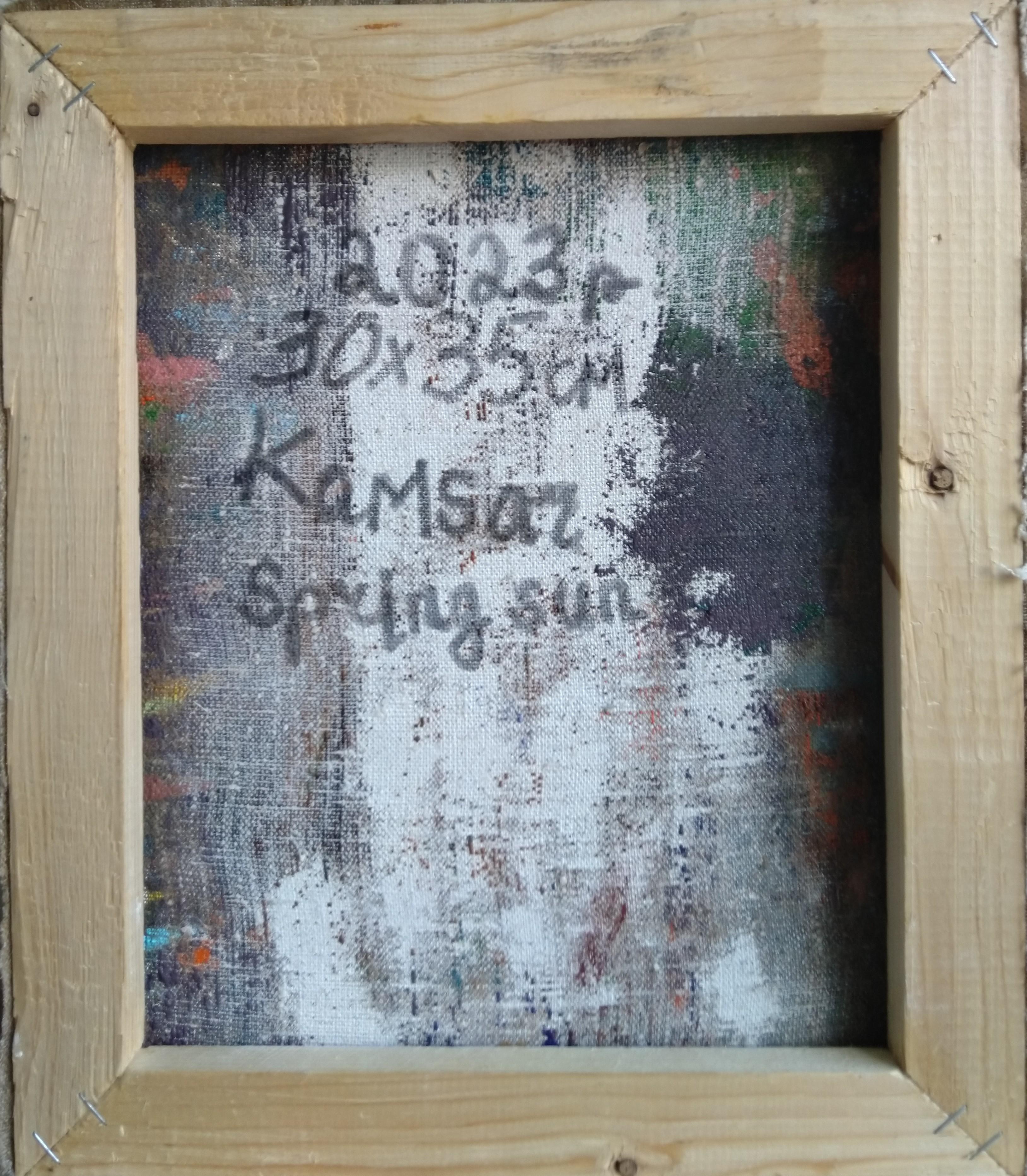 Armenische zeitgenössische Kunst von Kamsar Ohanyan – Frühlingssonne im Angebot 6