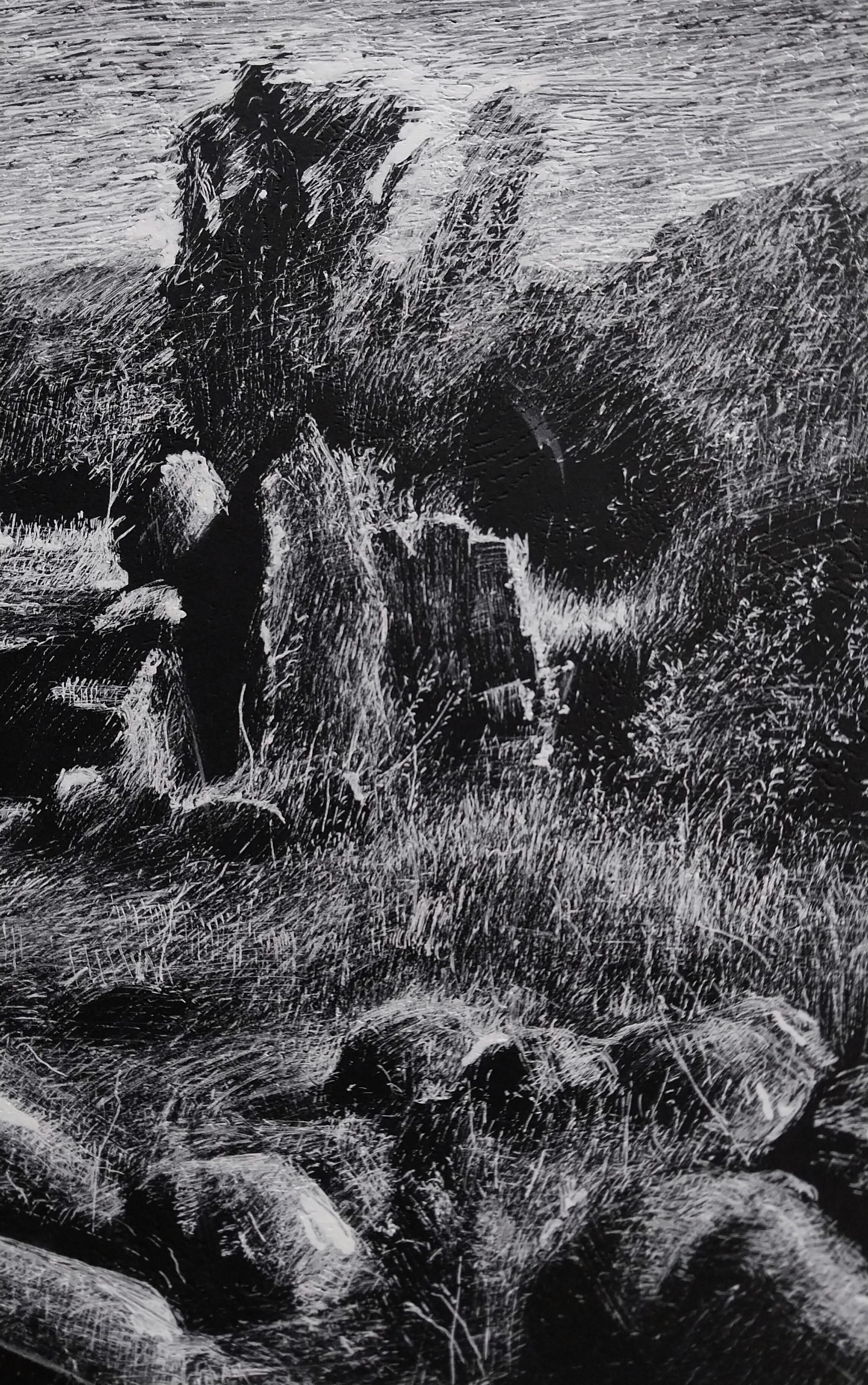 Zeitgenössische armenische Kunst von Kamsar Ohanyan - Sommer in den Bergen im Angebot 2