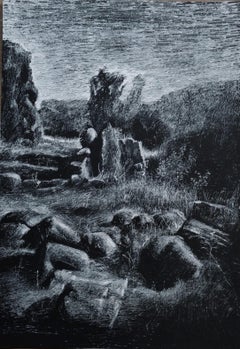 Armenian Contemporary Art by Kamsar Ohanyan - Summer in the Mountains