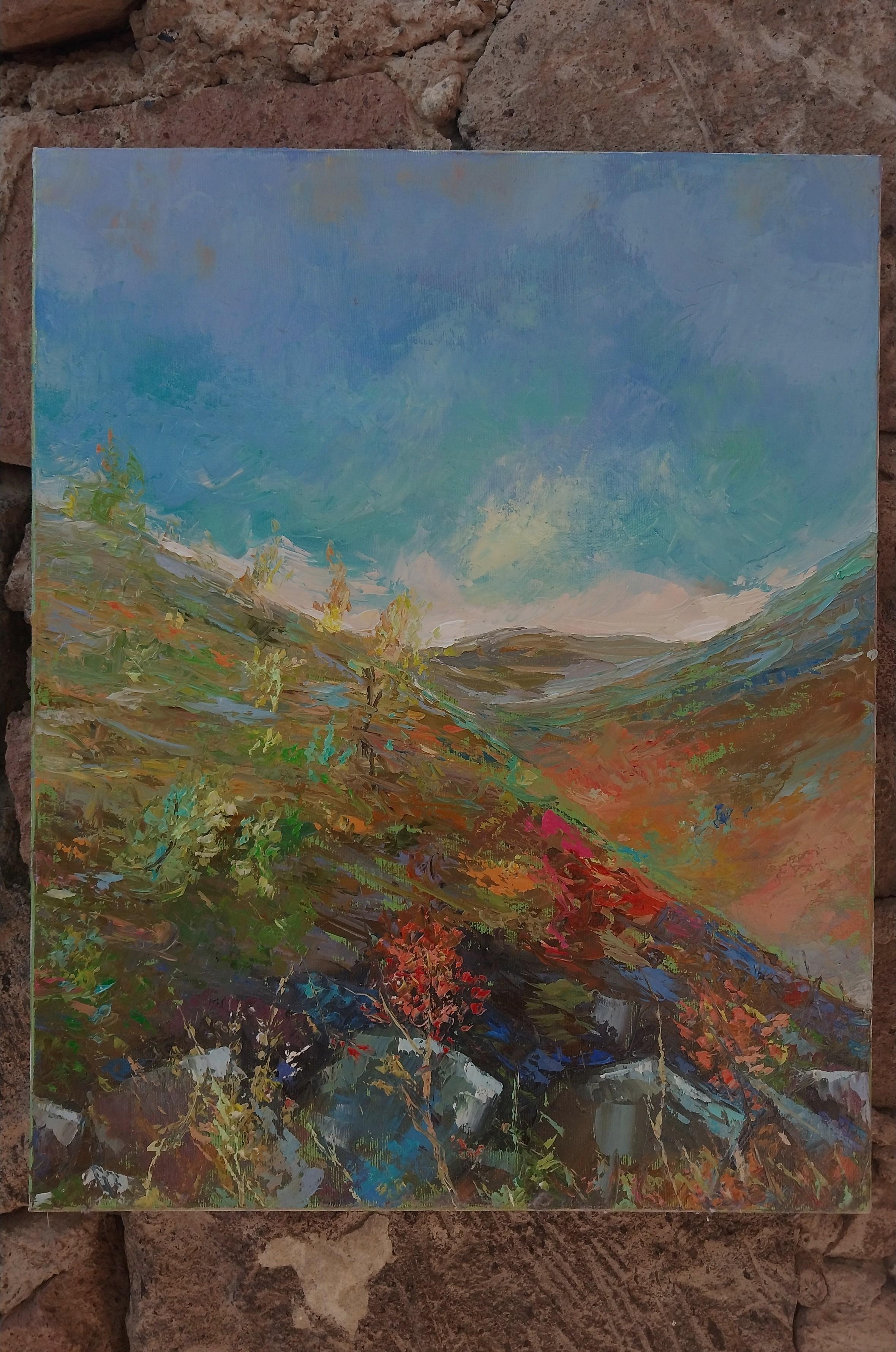Arte contemporáneo armenio de Kamsar Ohanyan - El principio de la caída en venta 2