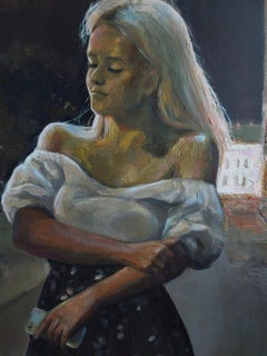 Zeitgenössische armenische Kunst von Kamsar Ohanyan - The Peaceful Evening