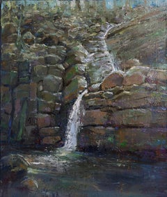 Zeitgenössische armenische Kunst von Kamsar Ohanyan - Wasserfall 