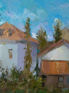 Armenische zeitgenössische Kunst aus Armenien von Kamsar Ohanyan - Sonnenblumengarten