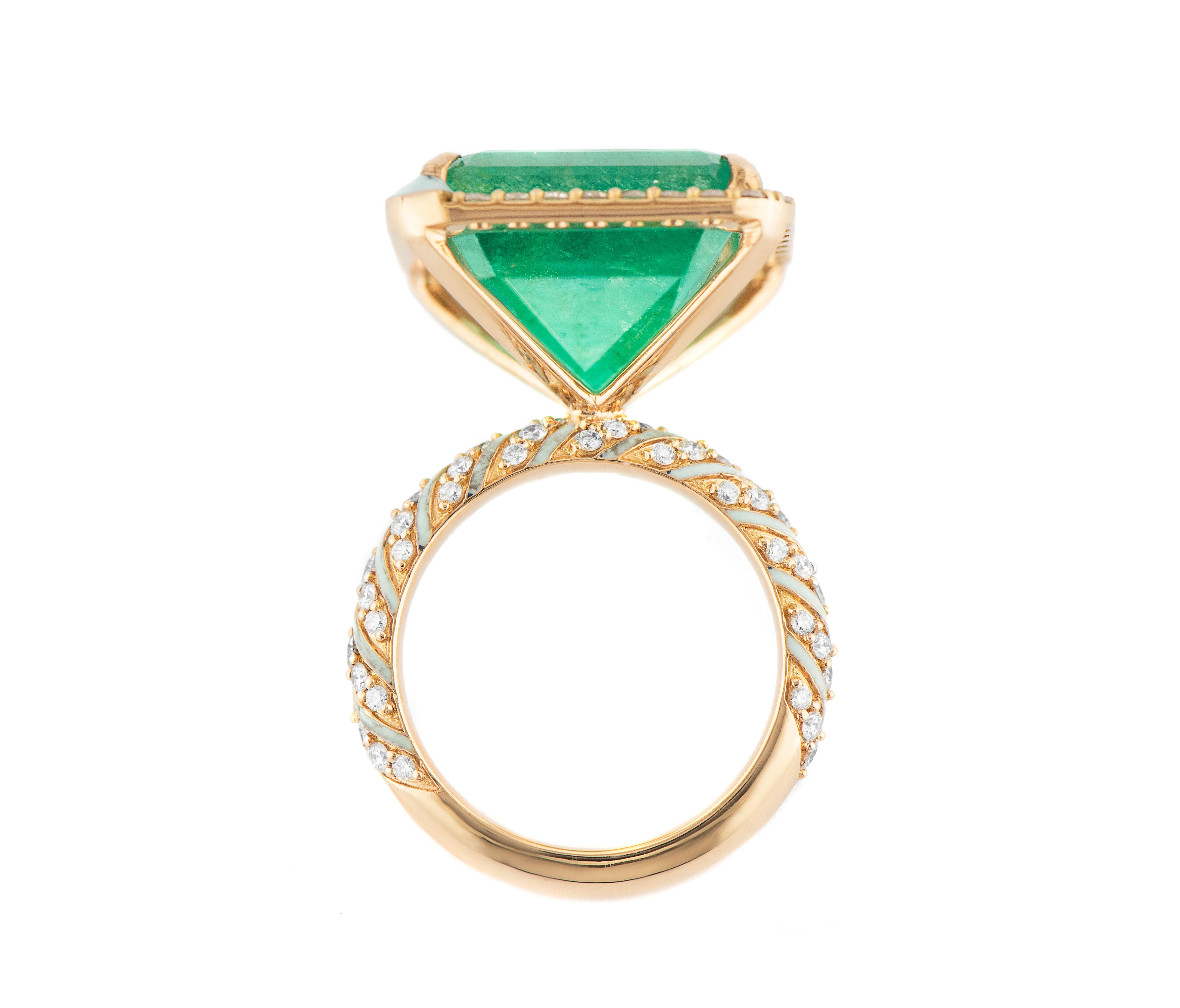 zambian emerald rings