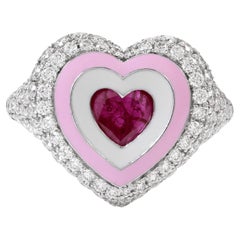Kamyen, Valentine Heart Pinky, Mosambik-Rubin, Modering
