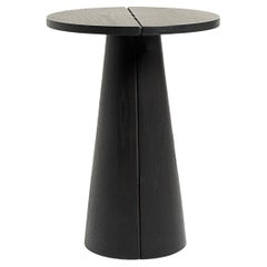 Tavolino Kanat dal look distintivo, Oak Oak fumé, medio