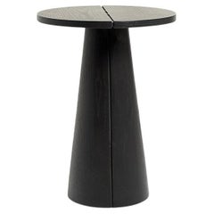 Tavolino Kanat dal look distintivo, Oak Oak fumé, piccolo