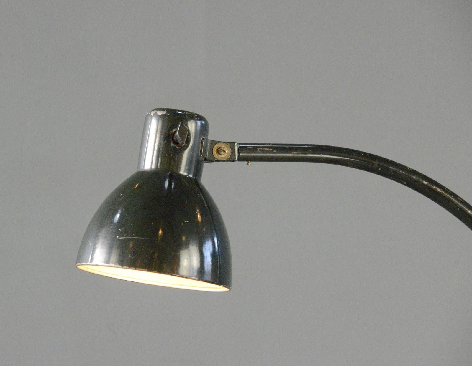 Bauhaus Lampada da tavolo Kandem 741 K30 circa anni '30 in vendita