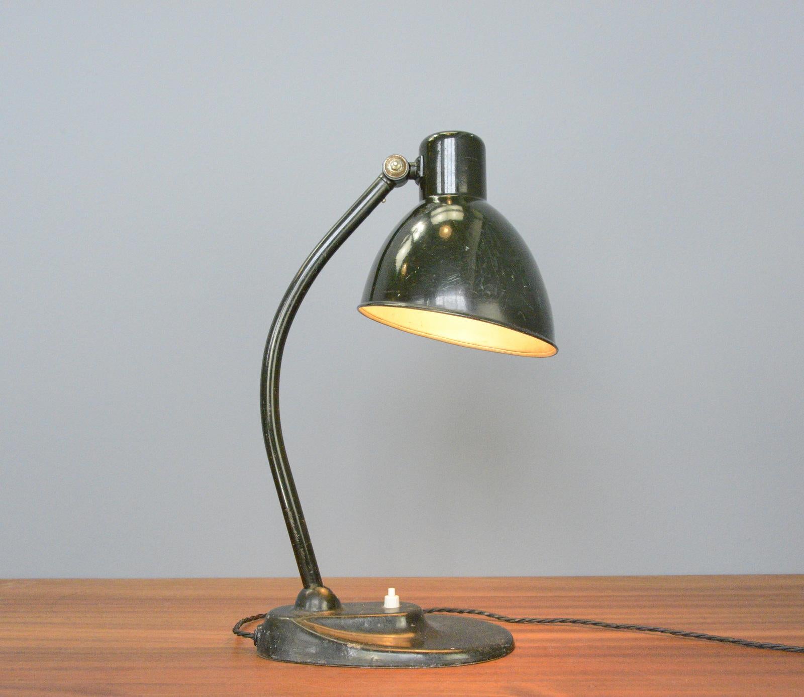 Kandem 756 Schreibtischlampe, ca. 1930er Jahre im Angebot 4