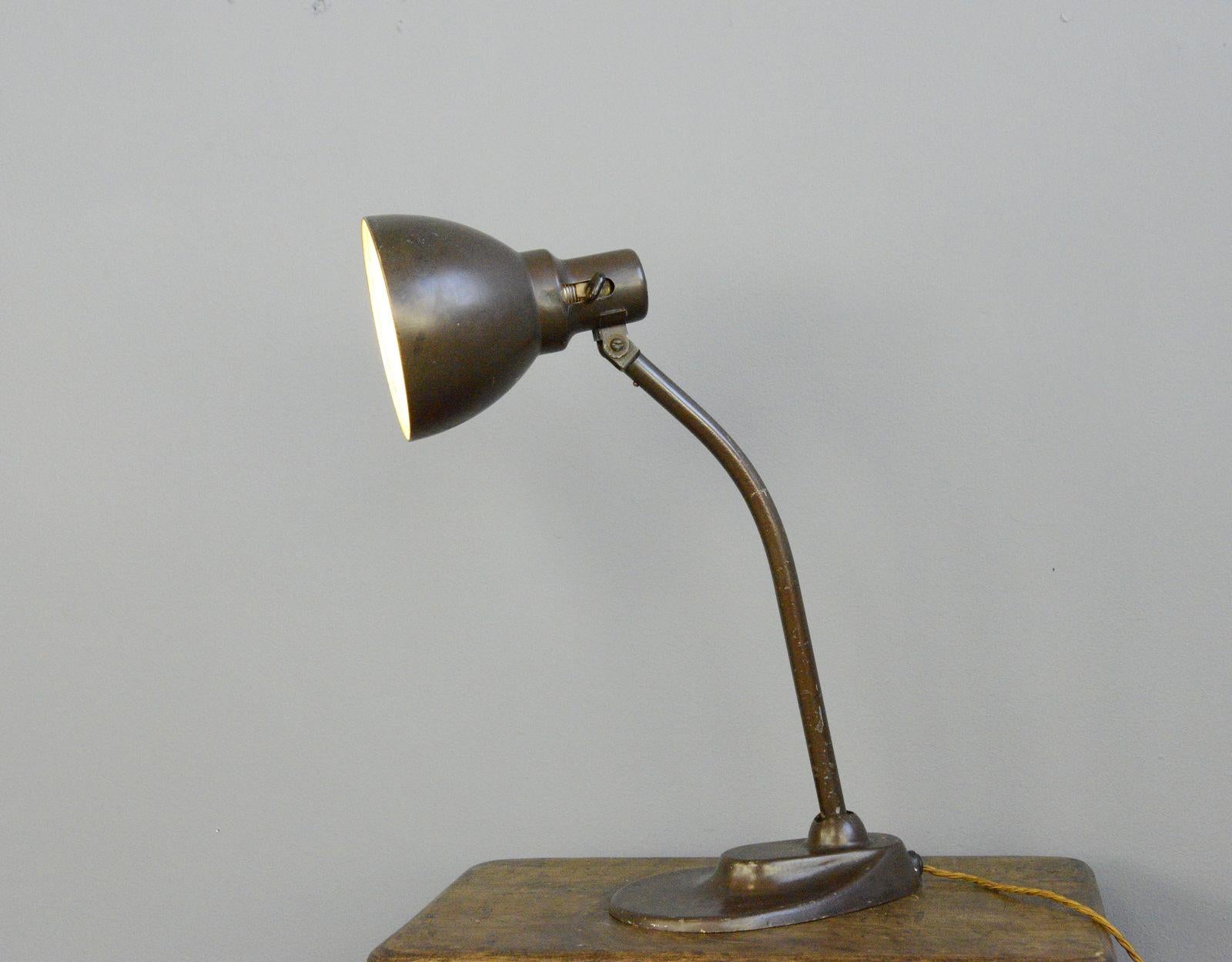 Kandem Model 701 Table Lamp, circa 1920s In Good Condition In Gloucester, GB