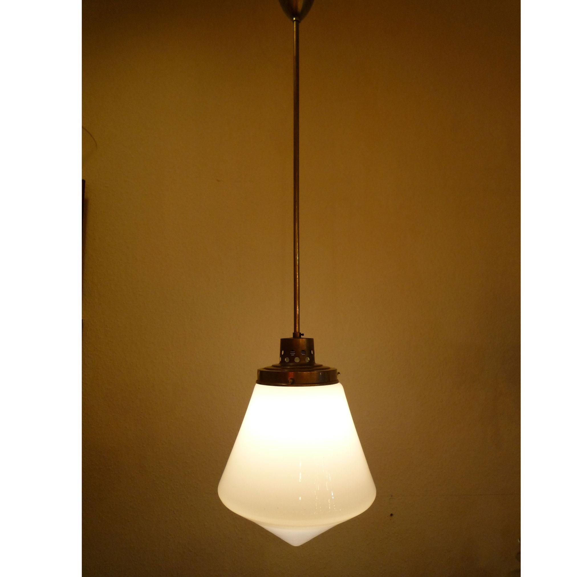 German Kandem Pendant Lamp Bauhaus For Sale