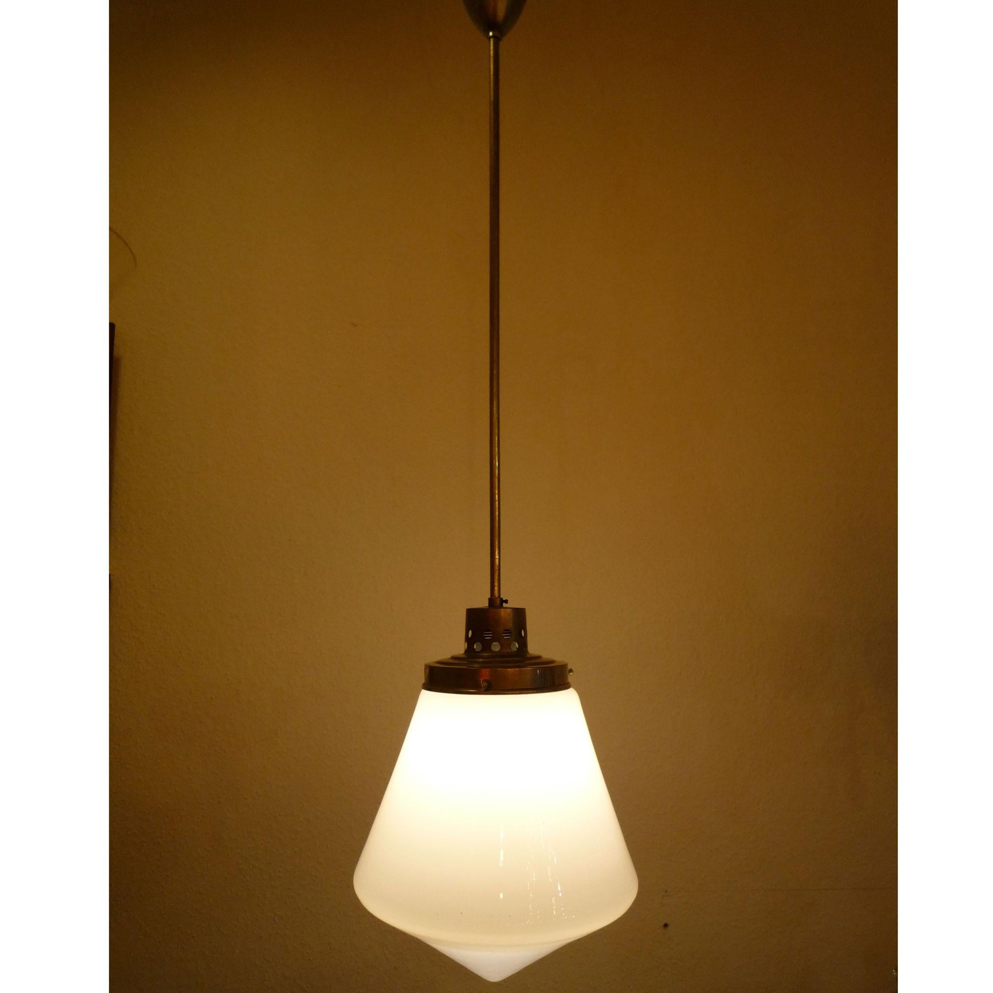 Early 20th Century Kandem Pendant Lamp Bauhaus For Sale