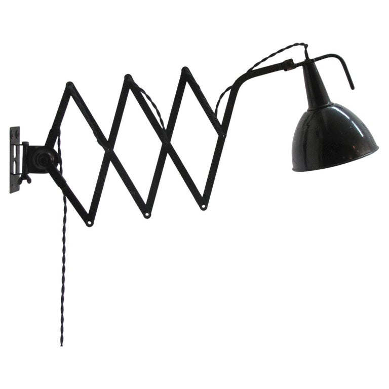 Kandem Scissor Wall Lamp, 1930 For Sale at 1stDibs