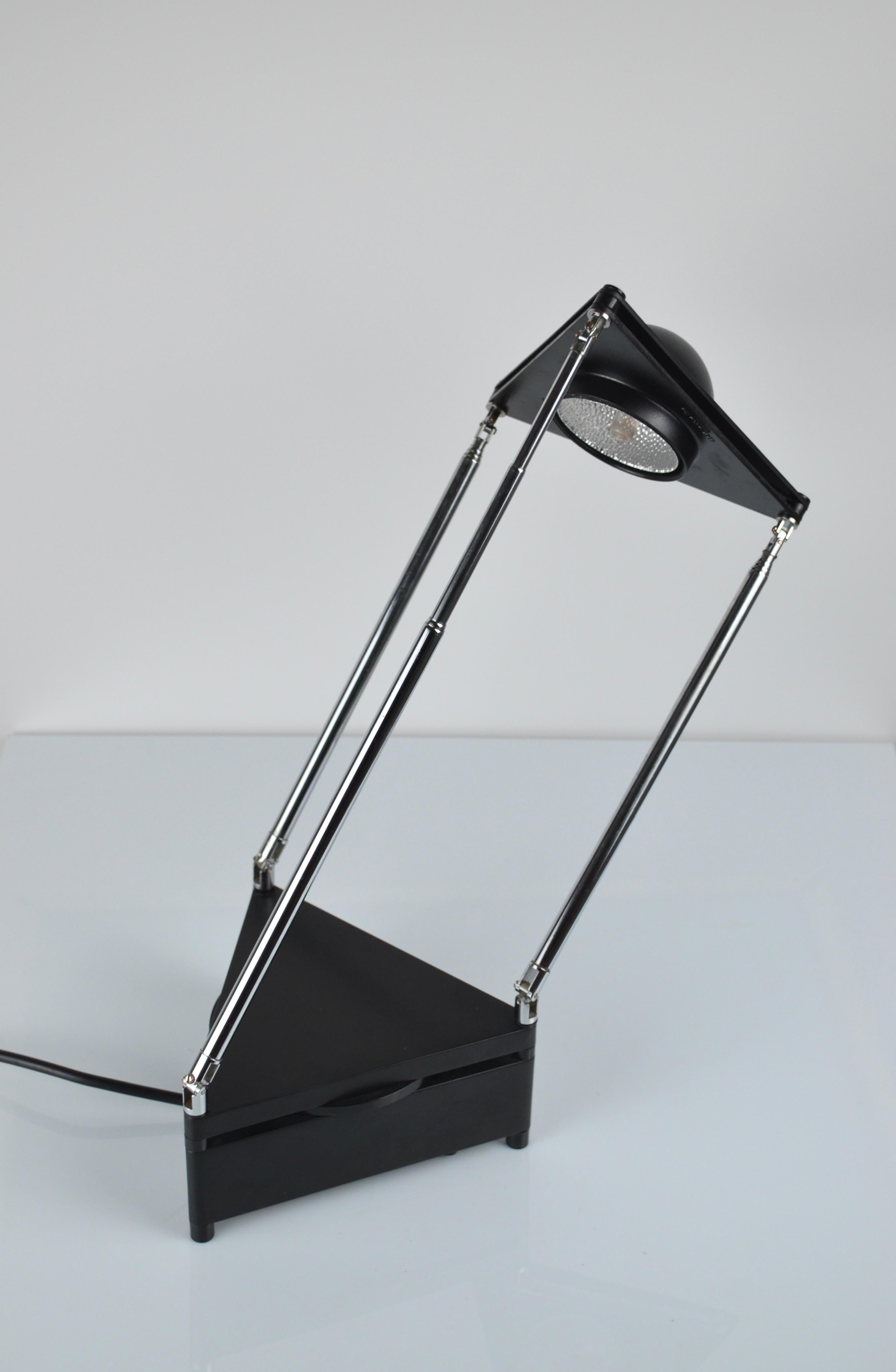 Kandido Lamp by Ferdinand Alexander Porsche for Luci, Italy, 1980s For Sale 2