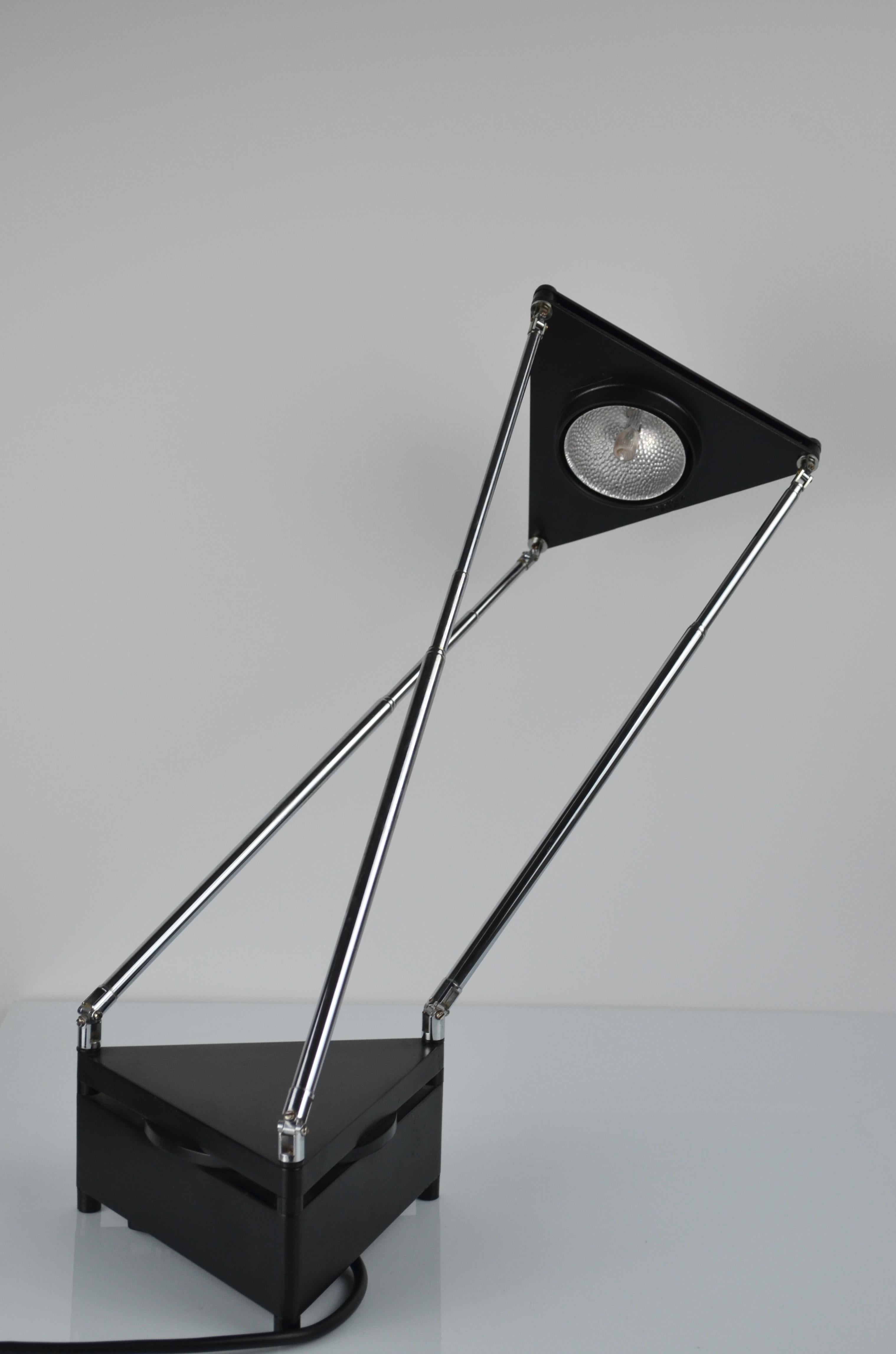 Kandido Lamp by Ferdinand Alexander Porsche for Luci, Italy, 1980s For Sale 3