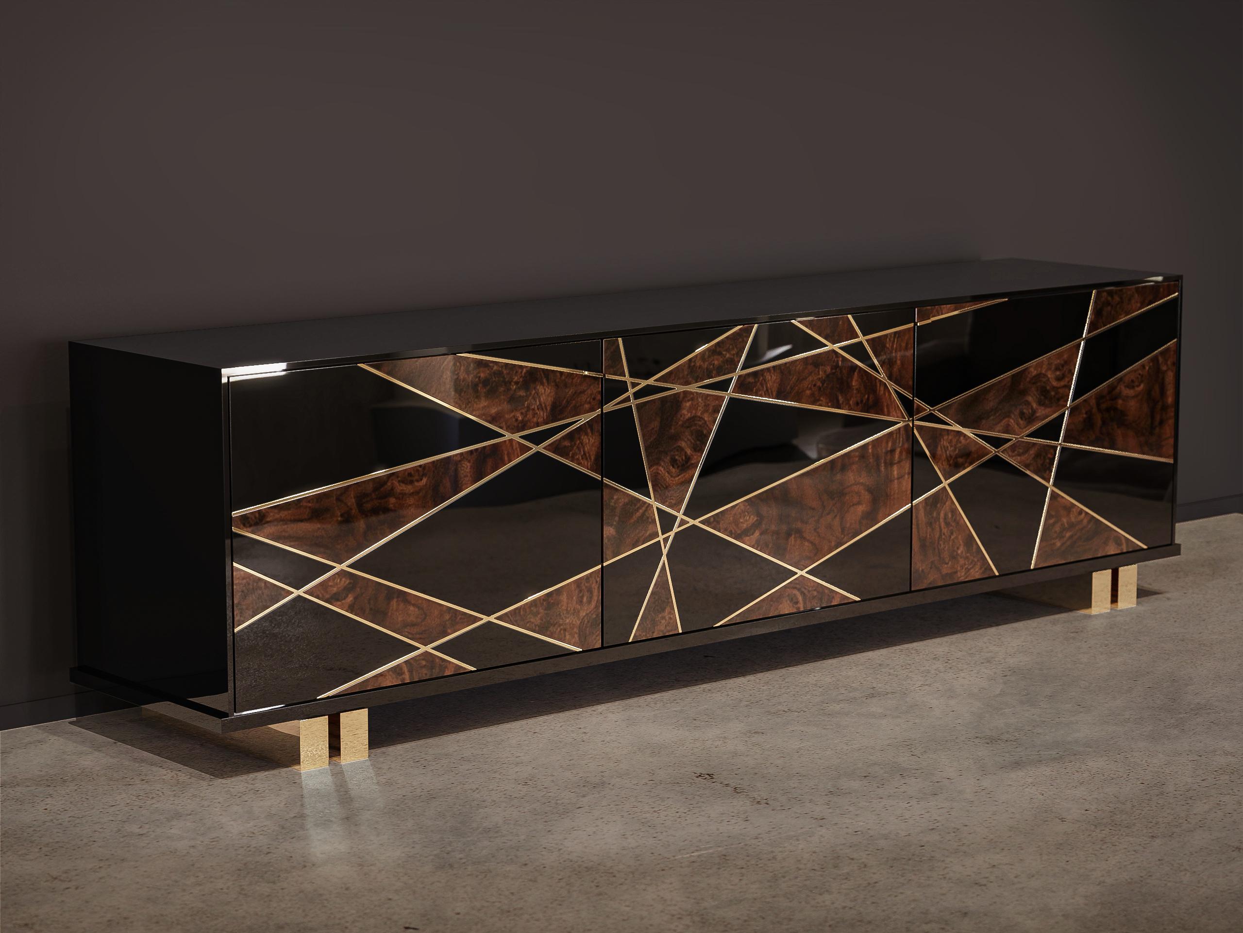 Polished Kandinsky Console By Barlas Baylar For Sale